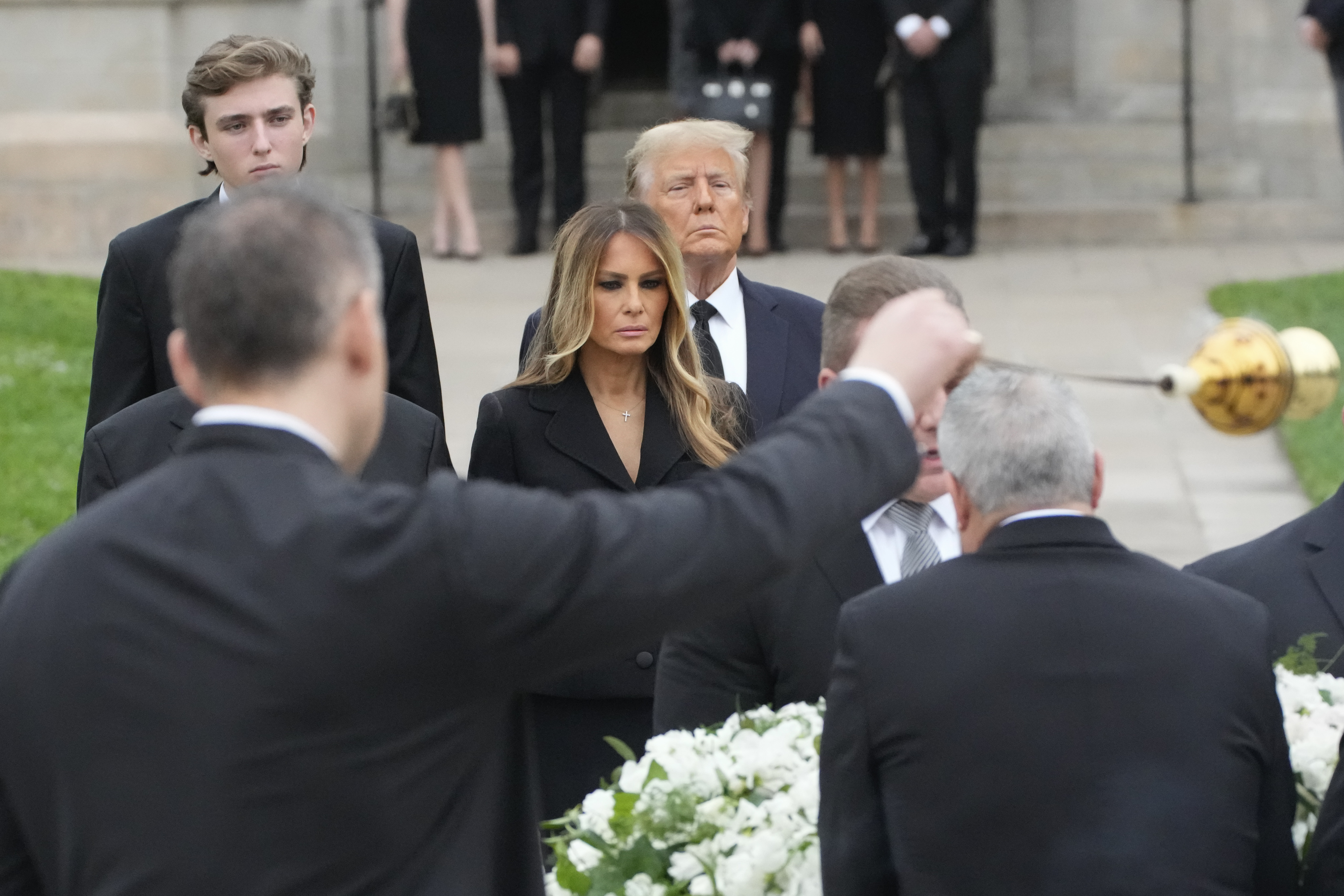 Melania Trump Mother Funeral