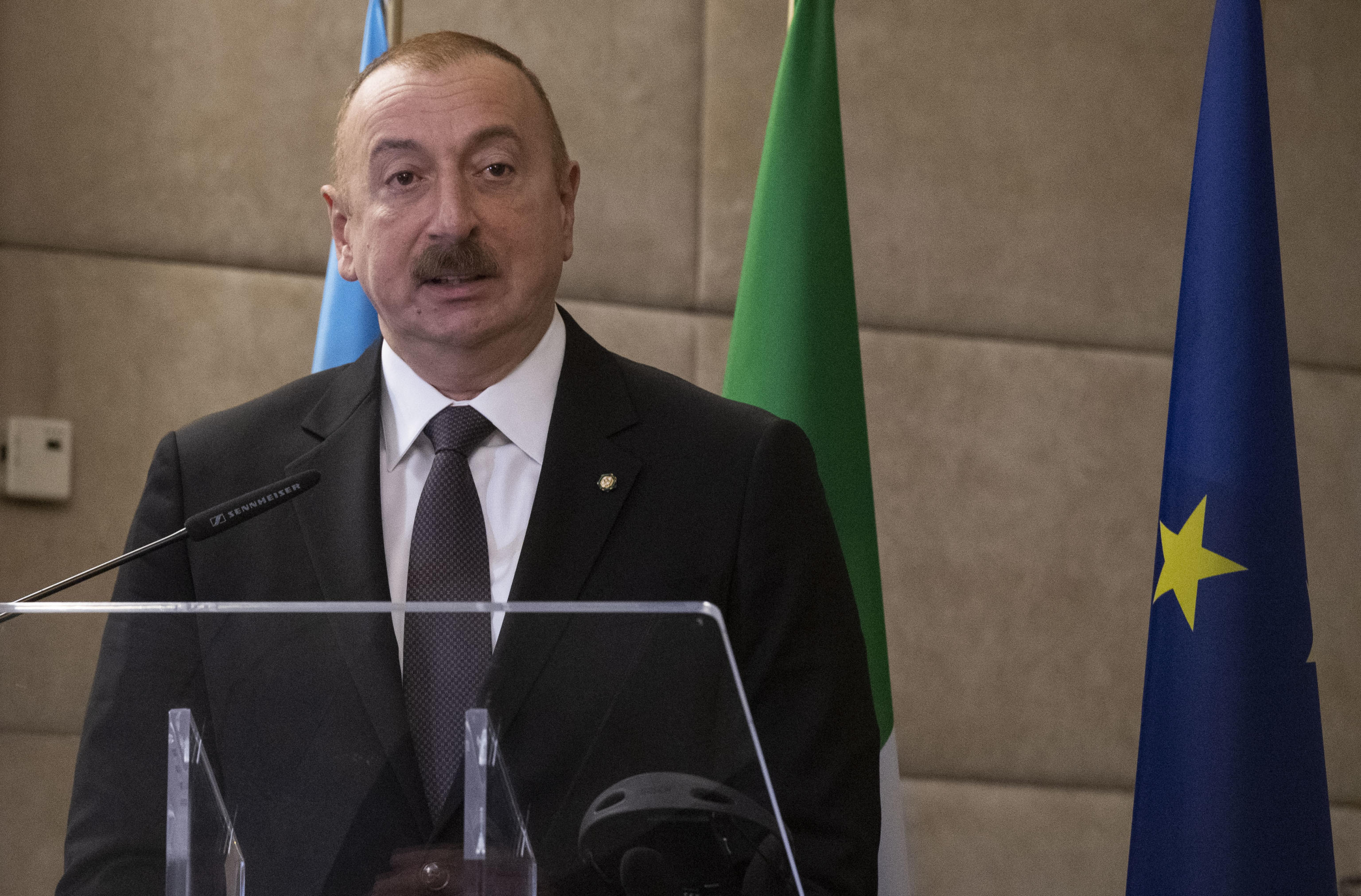 Azerbejdžan - Alijev, Azerbaijani President Aliyev attends Italy-Azerbaijan Business Forum in Rome