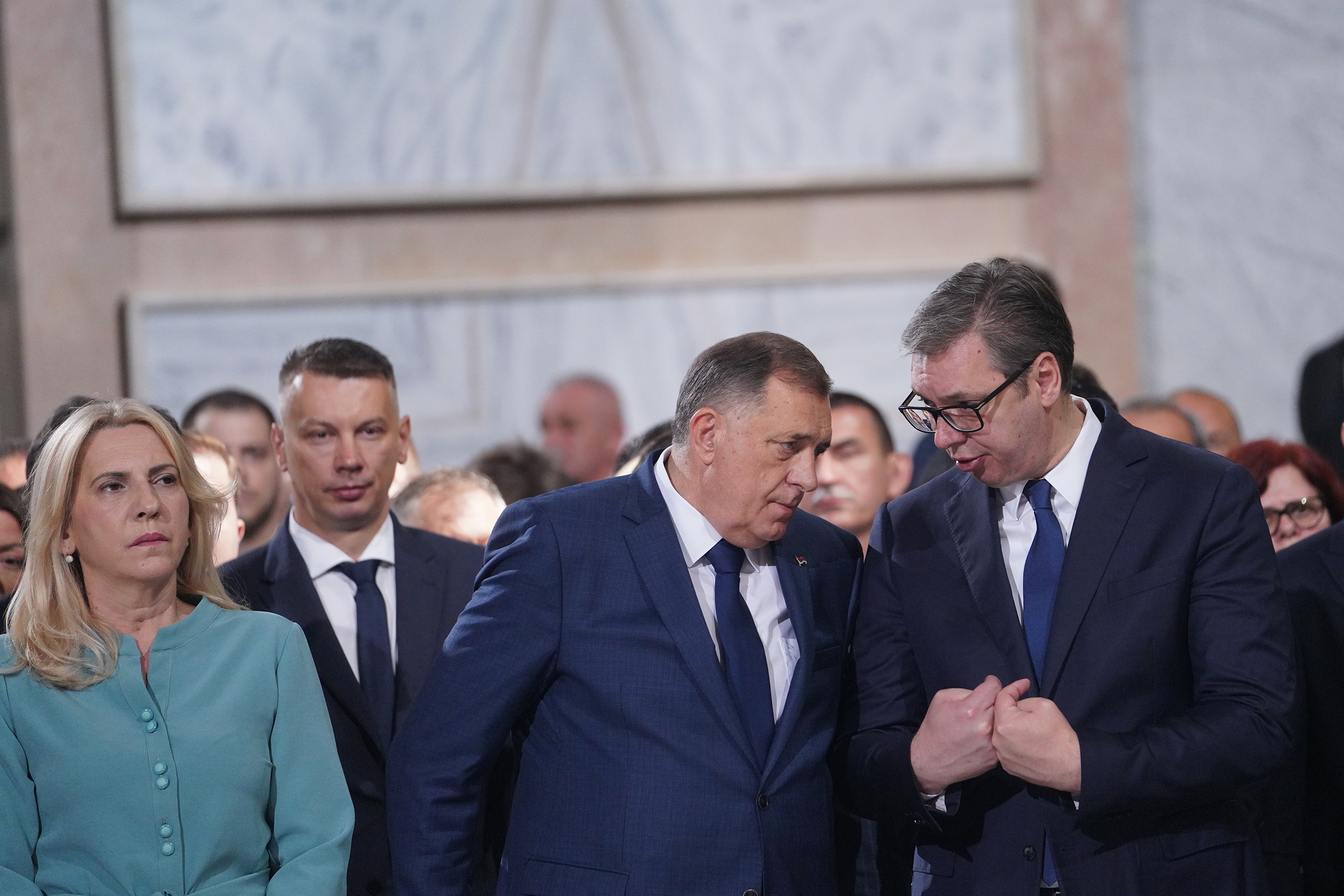ŽELJKA CVIJANOVIĆ, MILORAD DODIK, ALEKSANDAR VUČIĆ