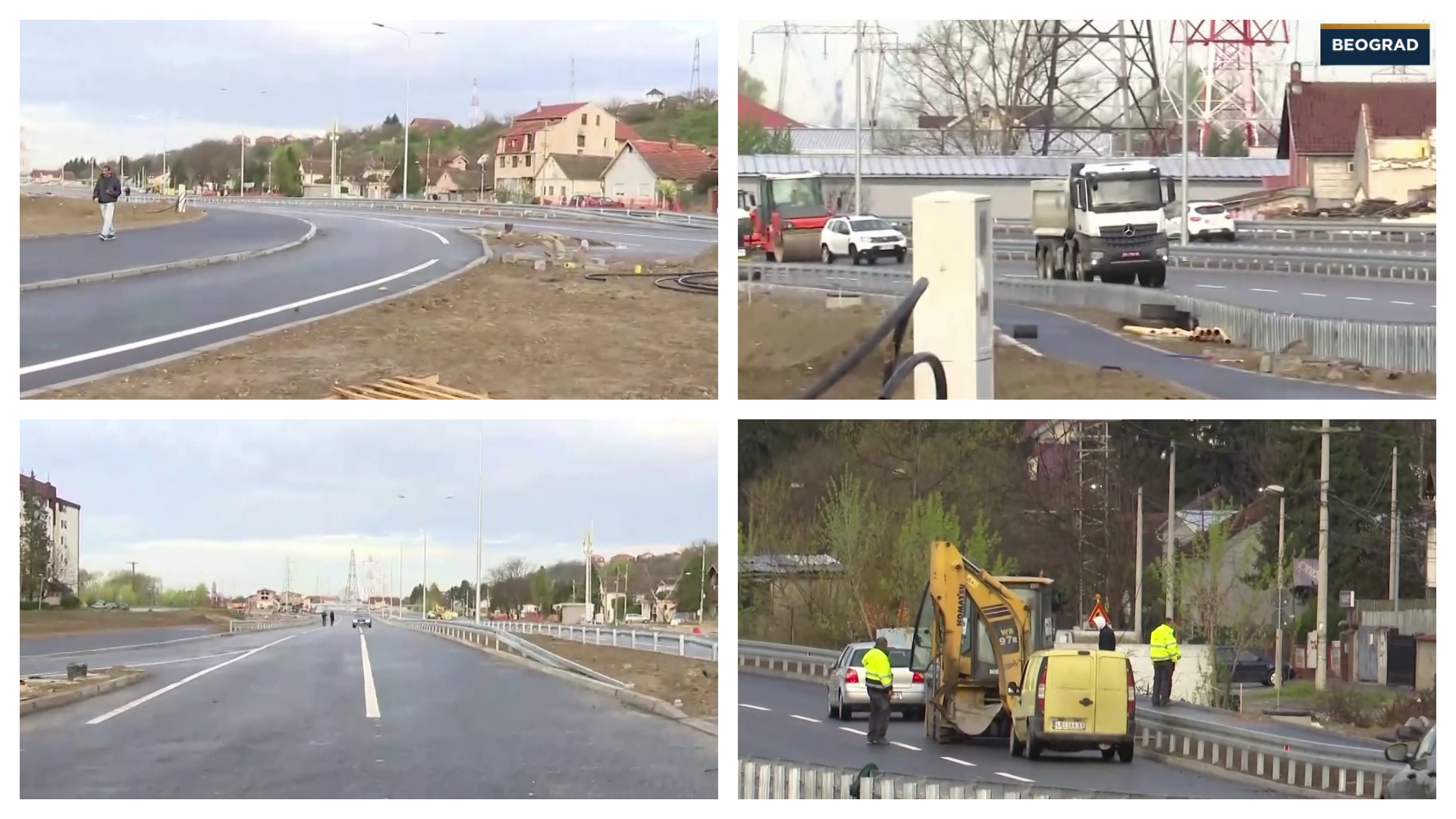 Kako izgleda brza saobraćajnica Novi Beograd - Surčin?