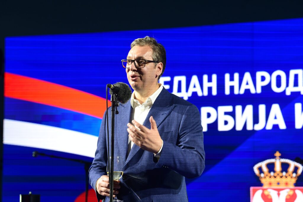 Beograd, 08.06.2024. TC Galerija terasa, Koktel,  Svesrpski sabor, manifestacija „Jedan narod, jedan sabor – Srbija i Srpska“ Foto: Filip Krainčanić/Nova.rs