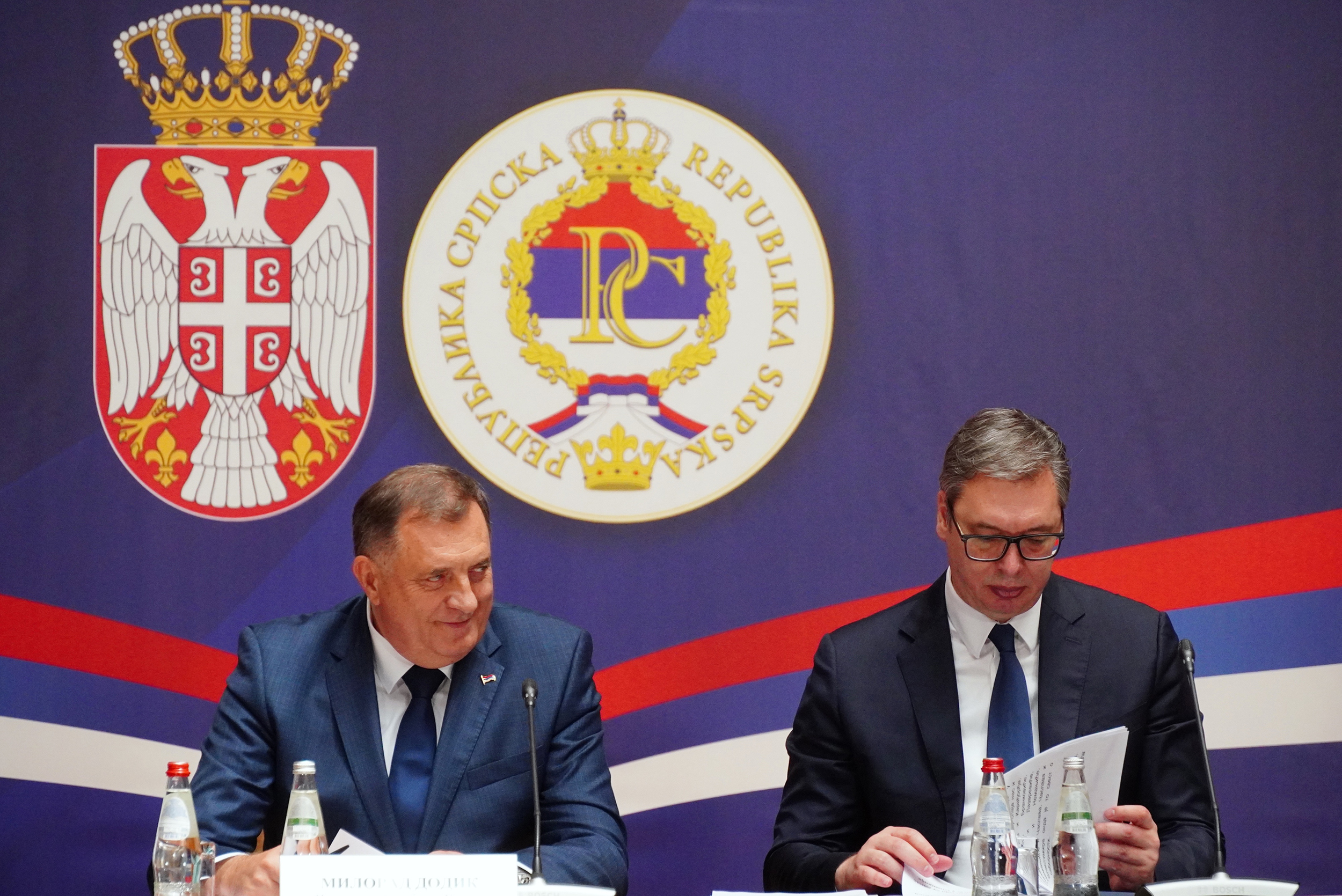 MILORAD DODIK, ALEKSANDAR VUČIĆ