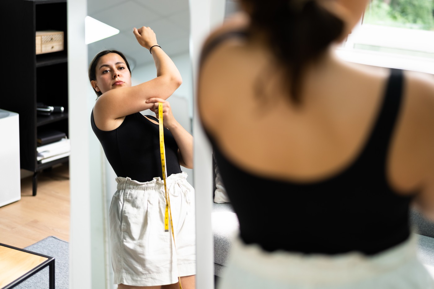 Women Testing Arm Fat Before Liposuction Surgery,Image: 625571321, License: Royalty-free, Restrictions: , Model Release: yes, Credit line: Andriy Popov / Panthermedia / Profimedia