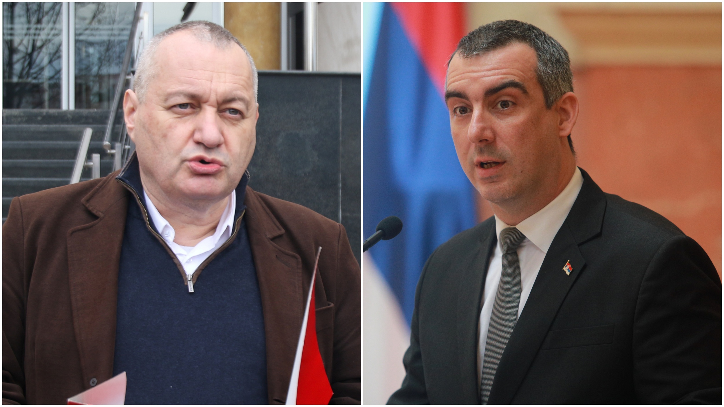 Srđan Milivojević i Vladimir Orlić, kombo Foto: M.K./Milos Tesic/ATAImages