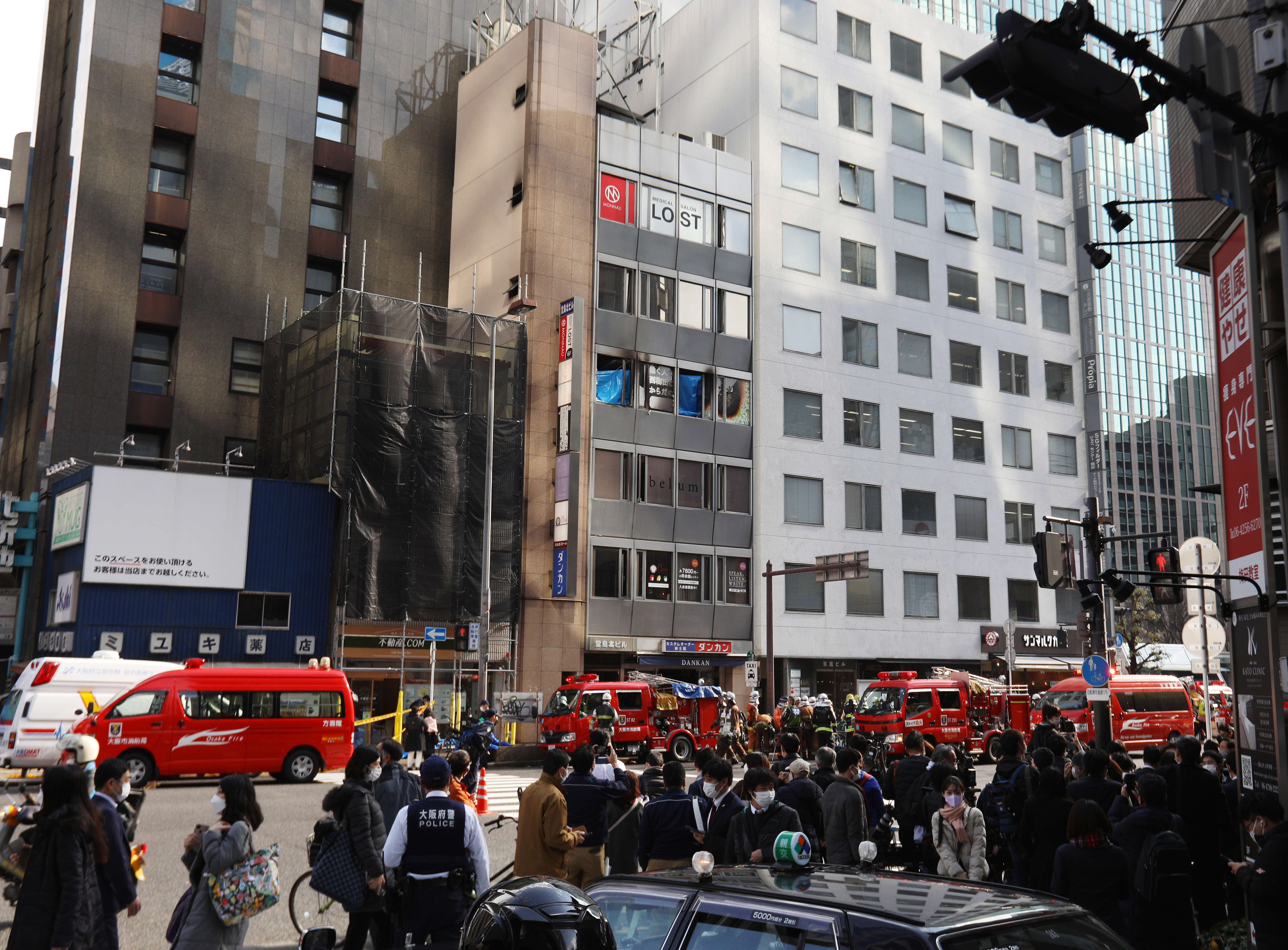 At least 27 people feared dead in Osaka fire