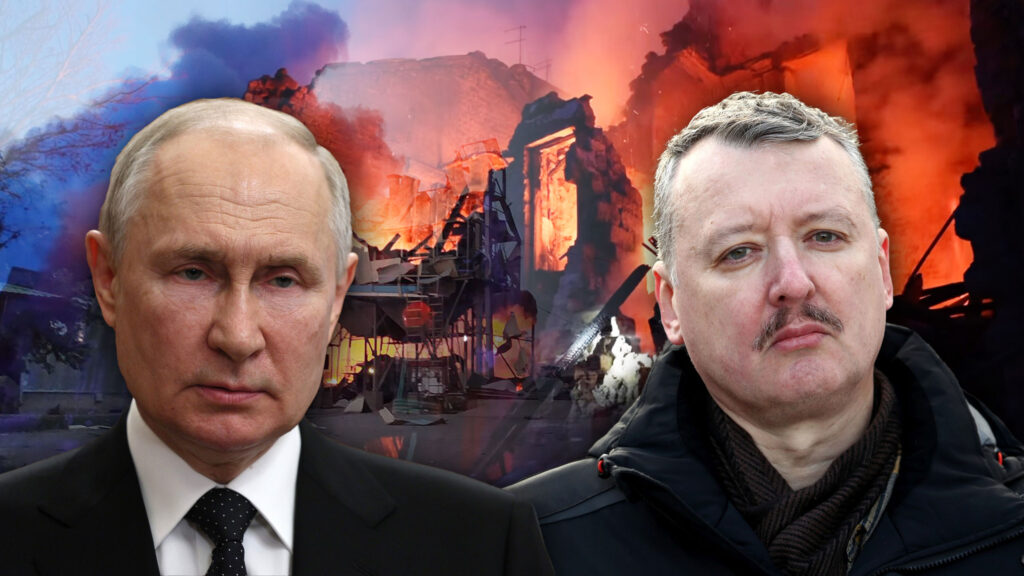 Vladimir Putin, Igor Strelkov, Ukrajina Rusija rat