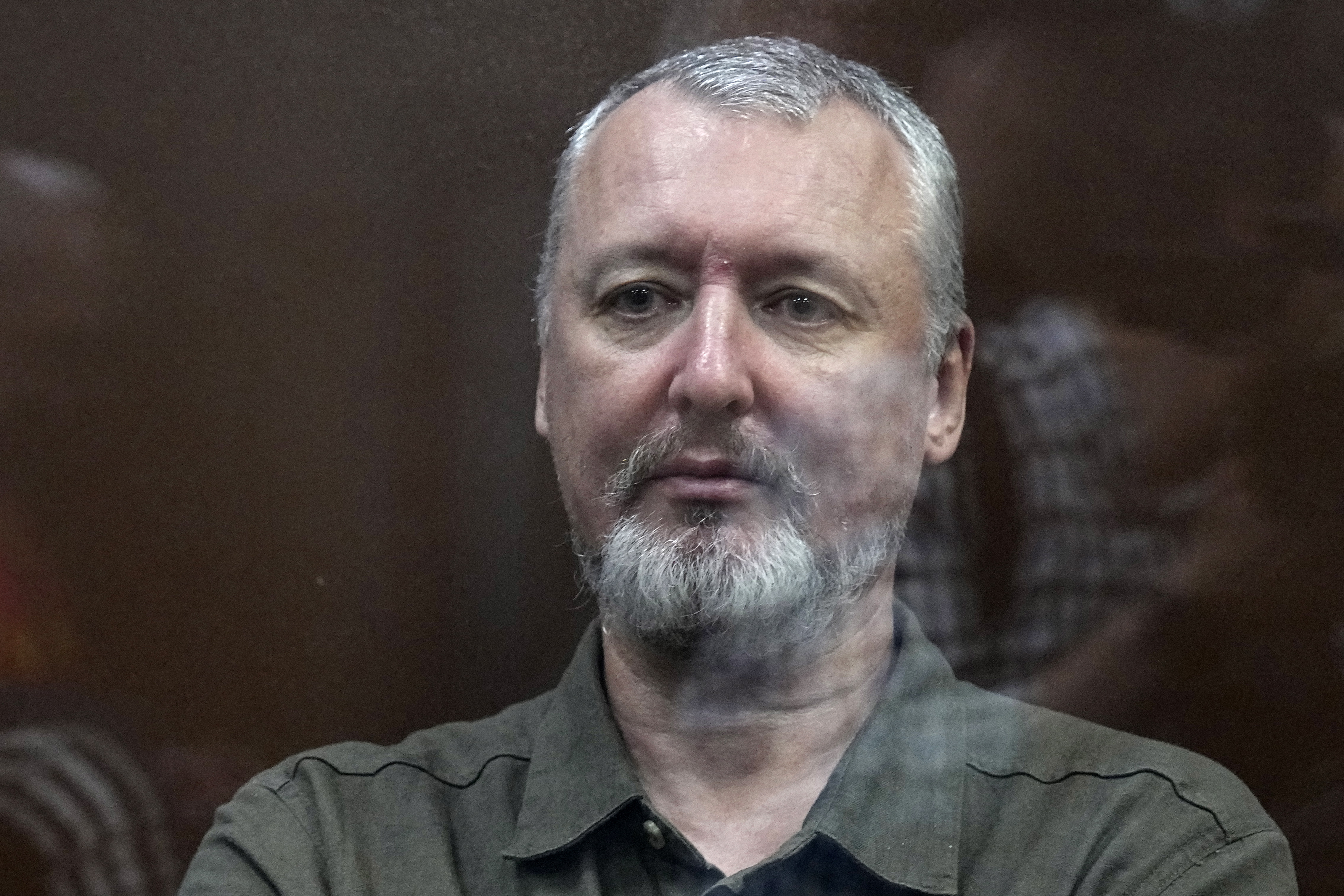 Former military commander of the Donetsk People's Republic Igor Strelkov's court hearing