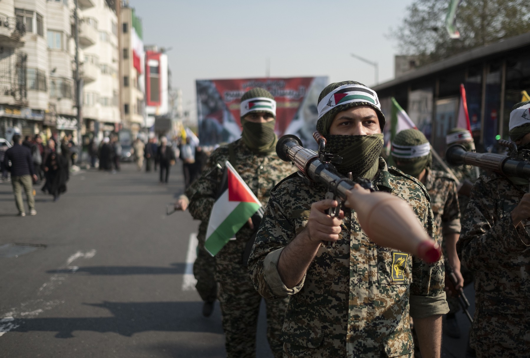 Ela Beit Al-Moghaddas Military Rally In Tehran, Iran - 24 Nov 2023