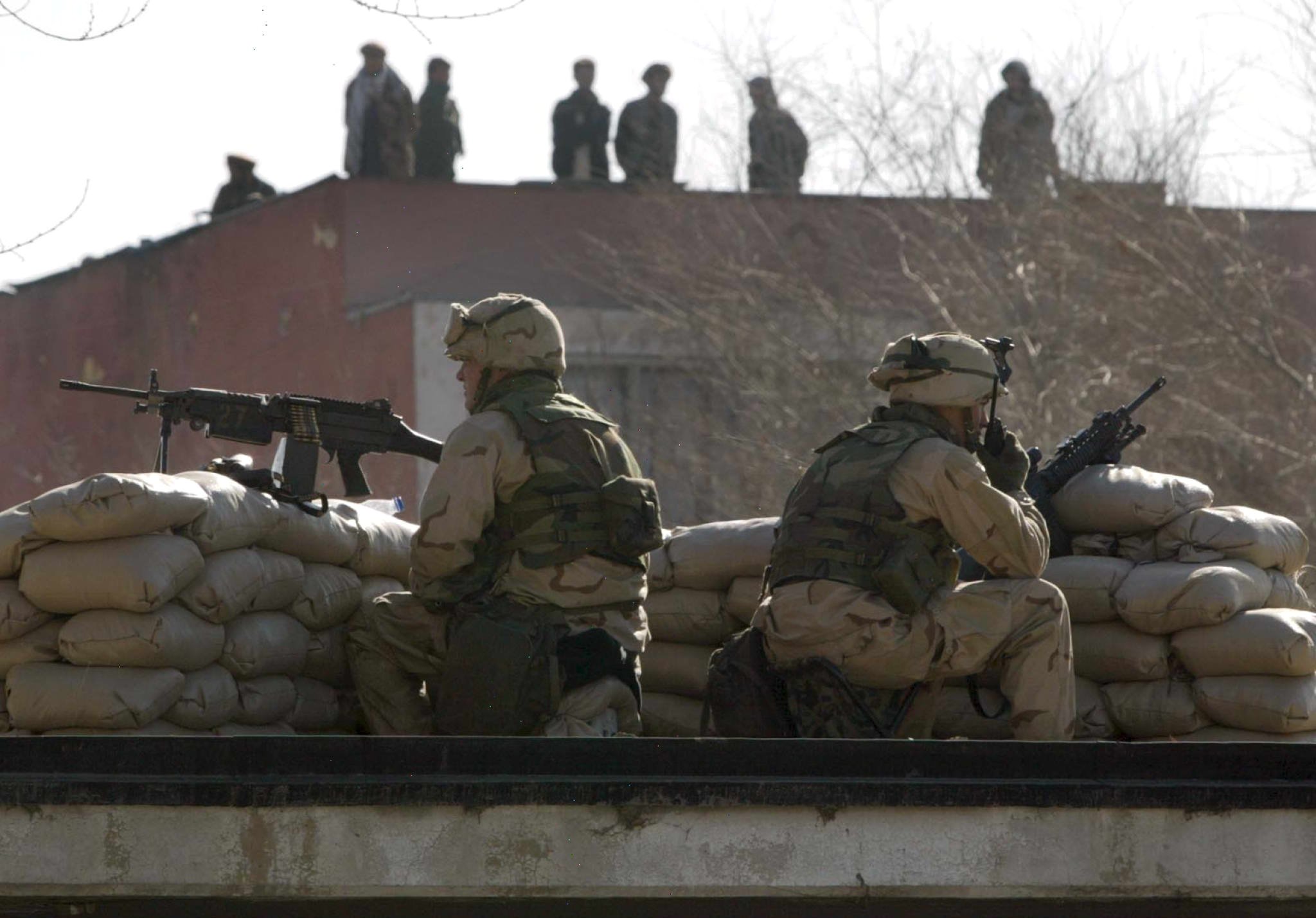 AFGHANISTAN-US EMBASSY/MARINES