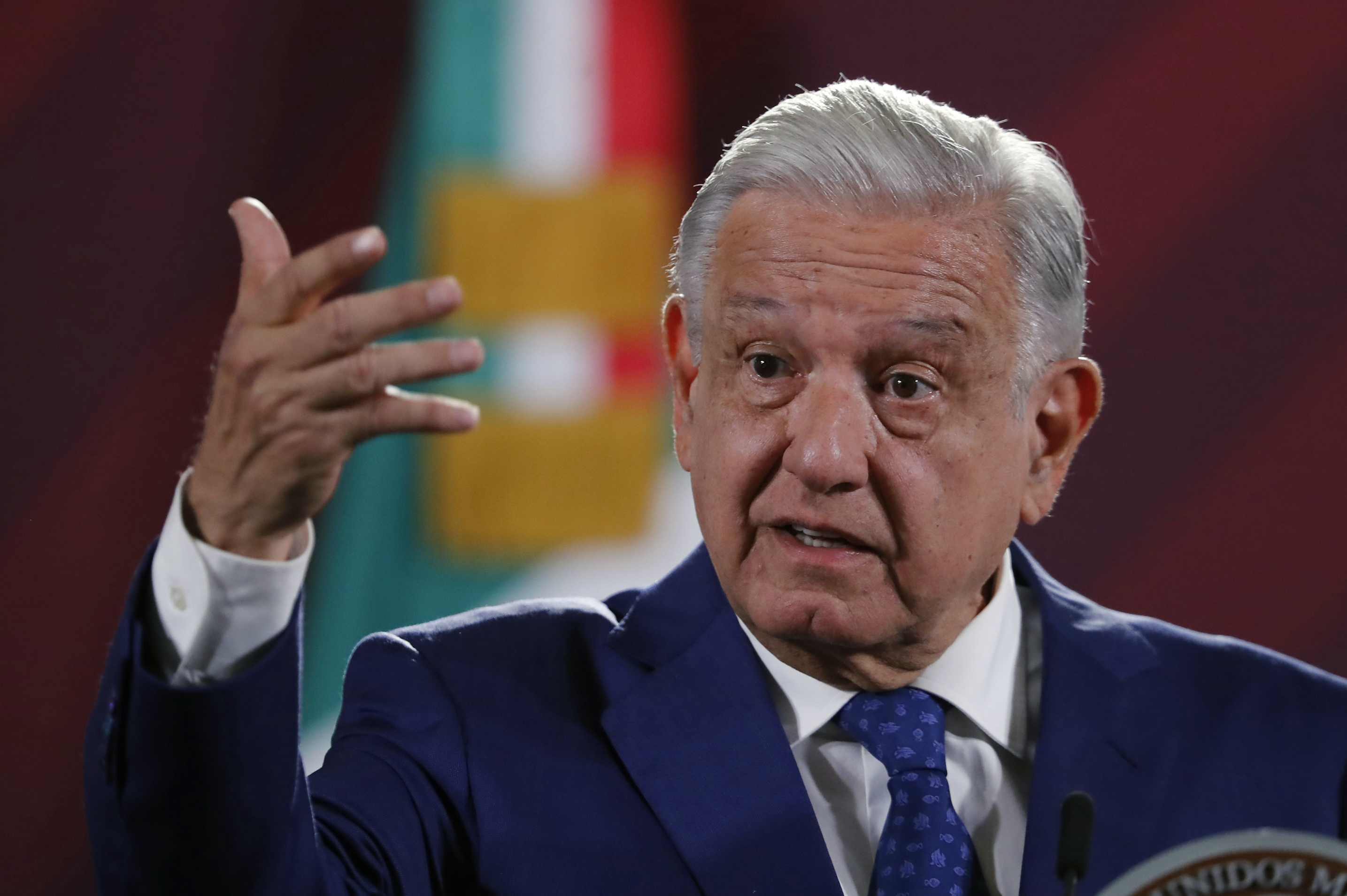 Mexican president addresses extraditions of drug lord's son and wife