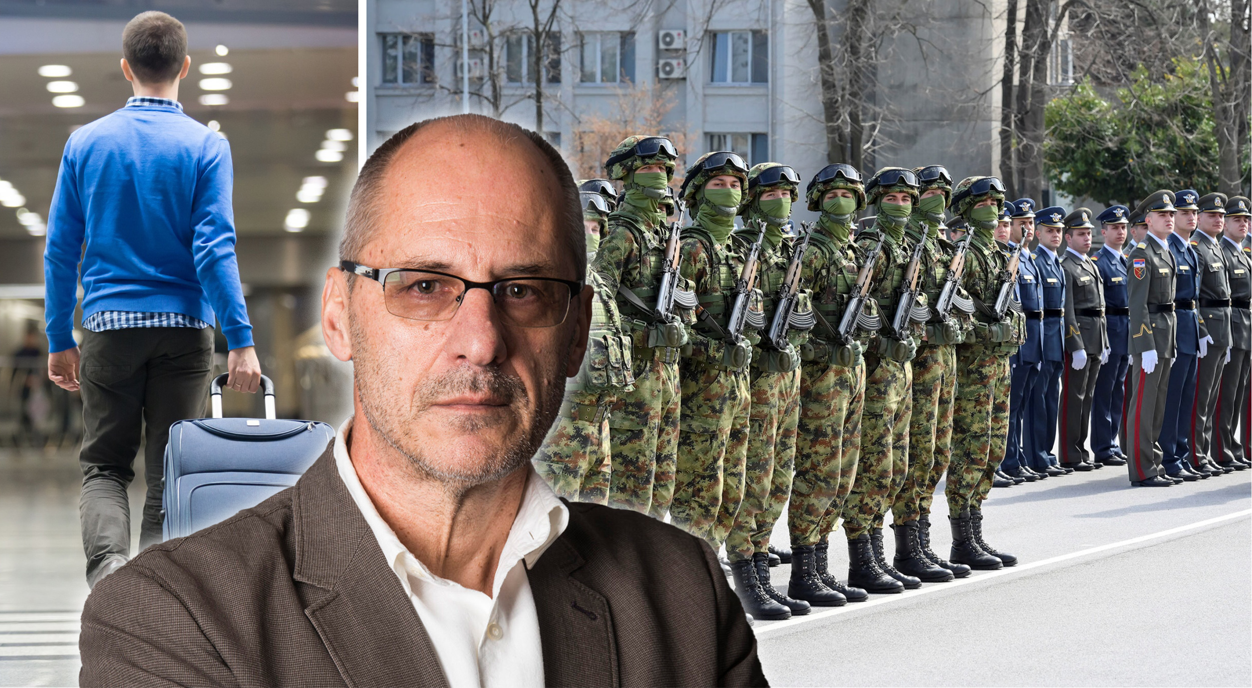 Petar Radojčić , mladi odlaze, vojska kombo