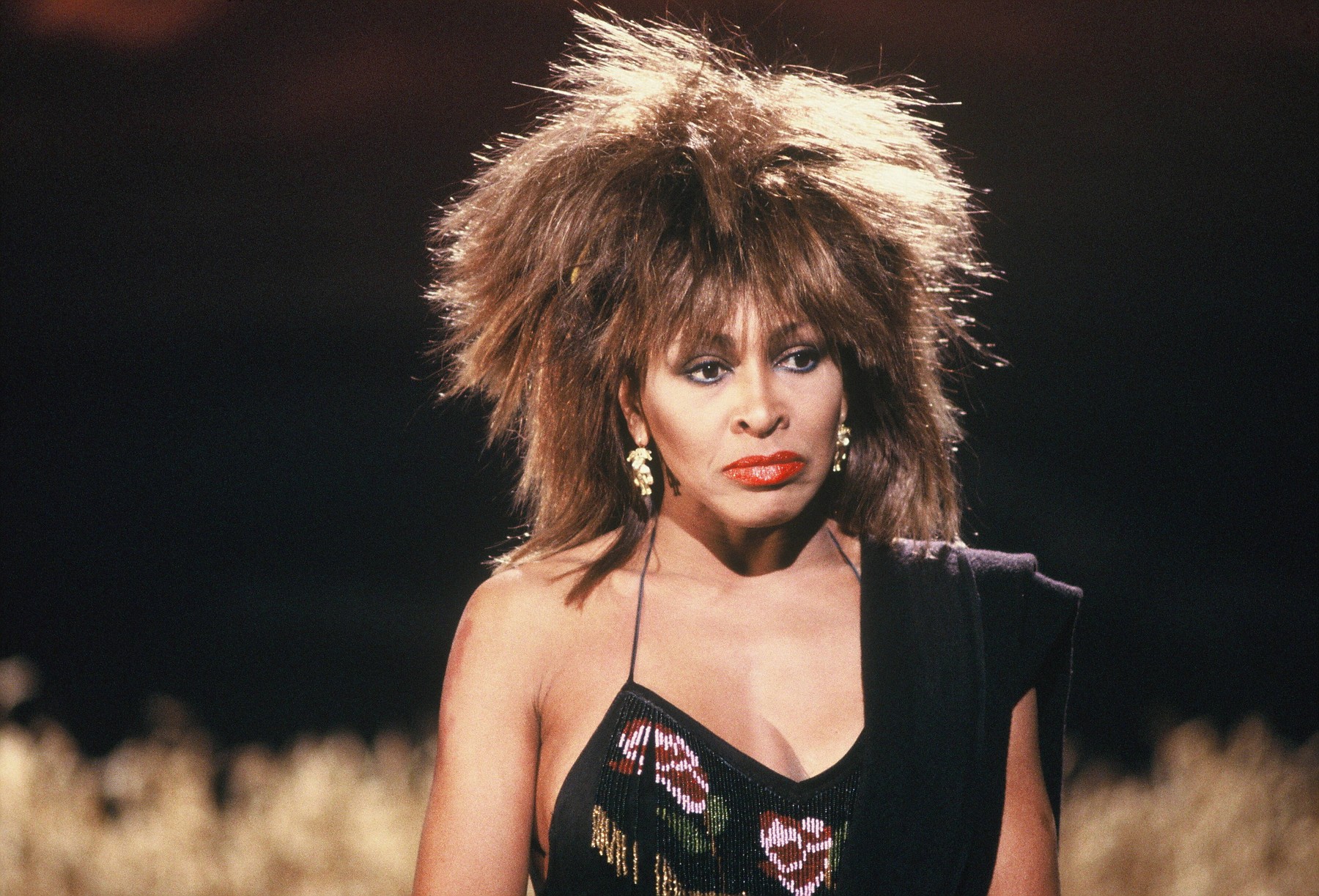 Tina Turner bei einem Auftritt in der TV Show Kaenguru im Jahre 1996 *** Tina Turner during an appearance on the TV sho