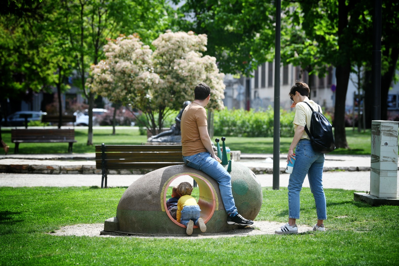 Beograd, 30.04.2023. Praznik, praznično raspoloženje, grad,  šetnja,Prvi maj, vikend, lepo vreme, vremenska prognoza,park Foto: Vesna Lalić/Nova.rs