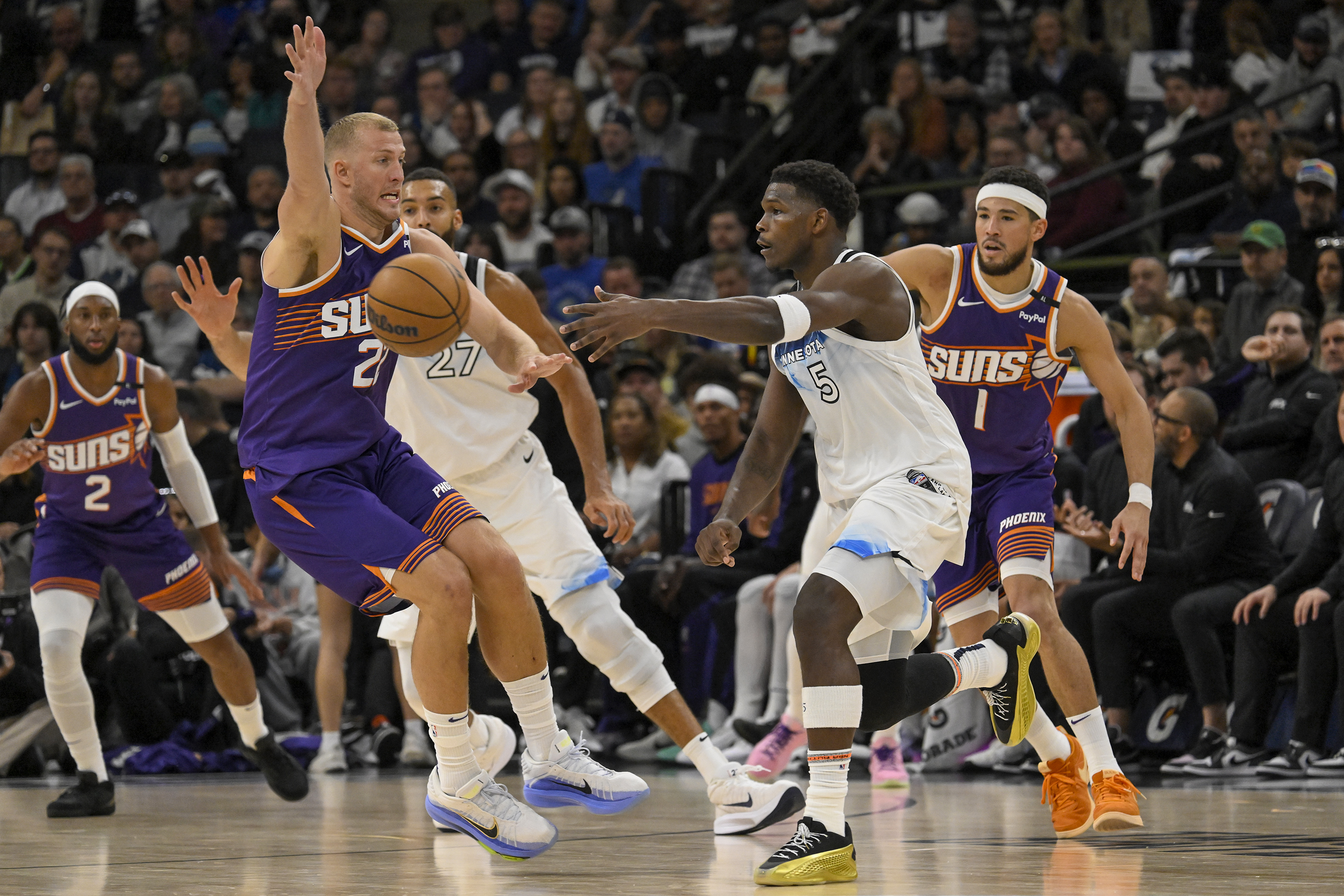 NBA: Phoenix Suns at Minnesota Timberwolves