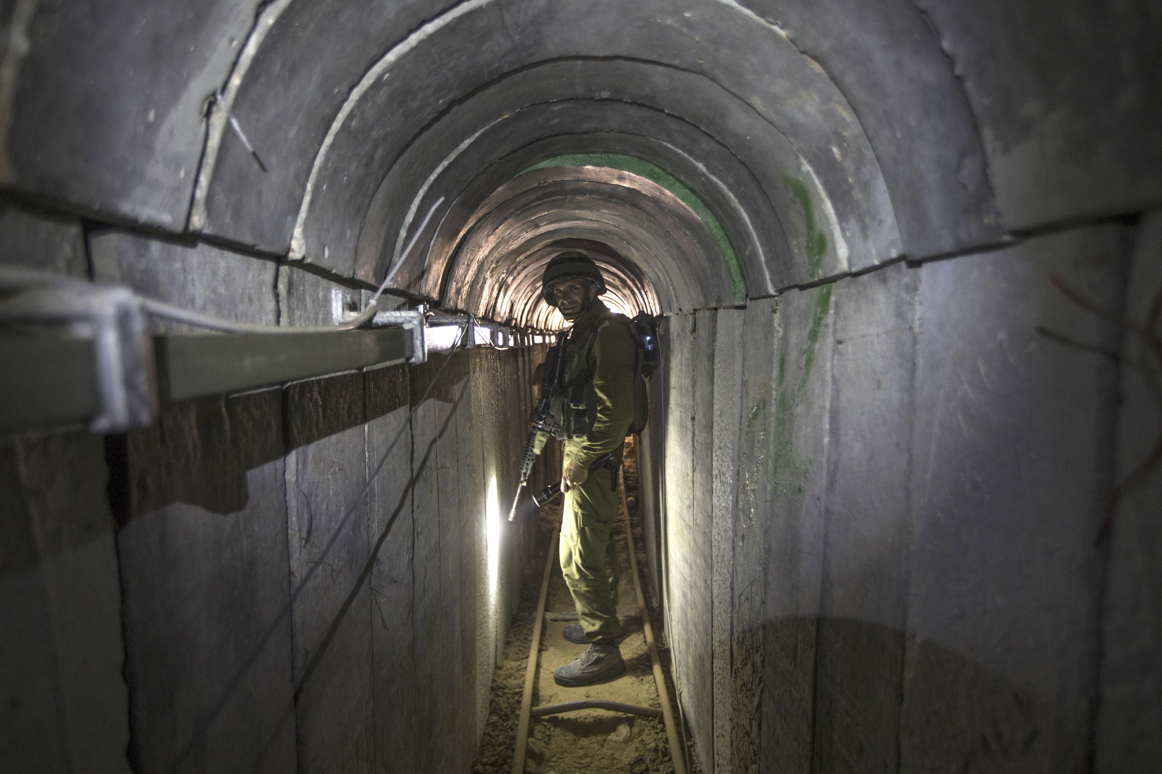 Israel Palestinians Hamas Tunnels