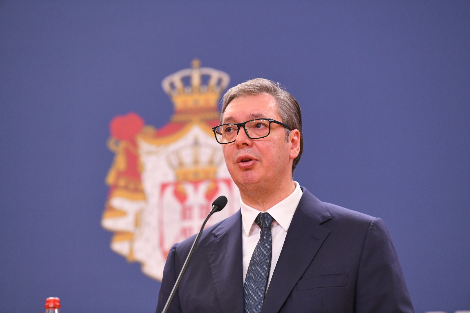 Beograd 15. mart 2024. Aleksandar Vučić primio je u Palati Srbija predsednika Vlade Bavarske Markusa Zedera Foto:Amir Hamzagić/Nova.rs