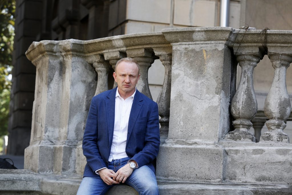 BEOGRAD 22.07.2019 Dragan Djilas, intervju, NIN RAS/foto Vesna Lalic