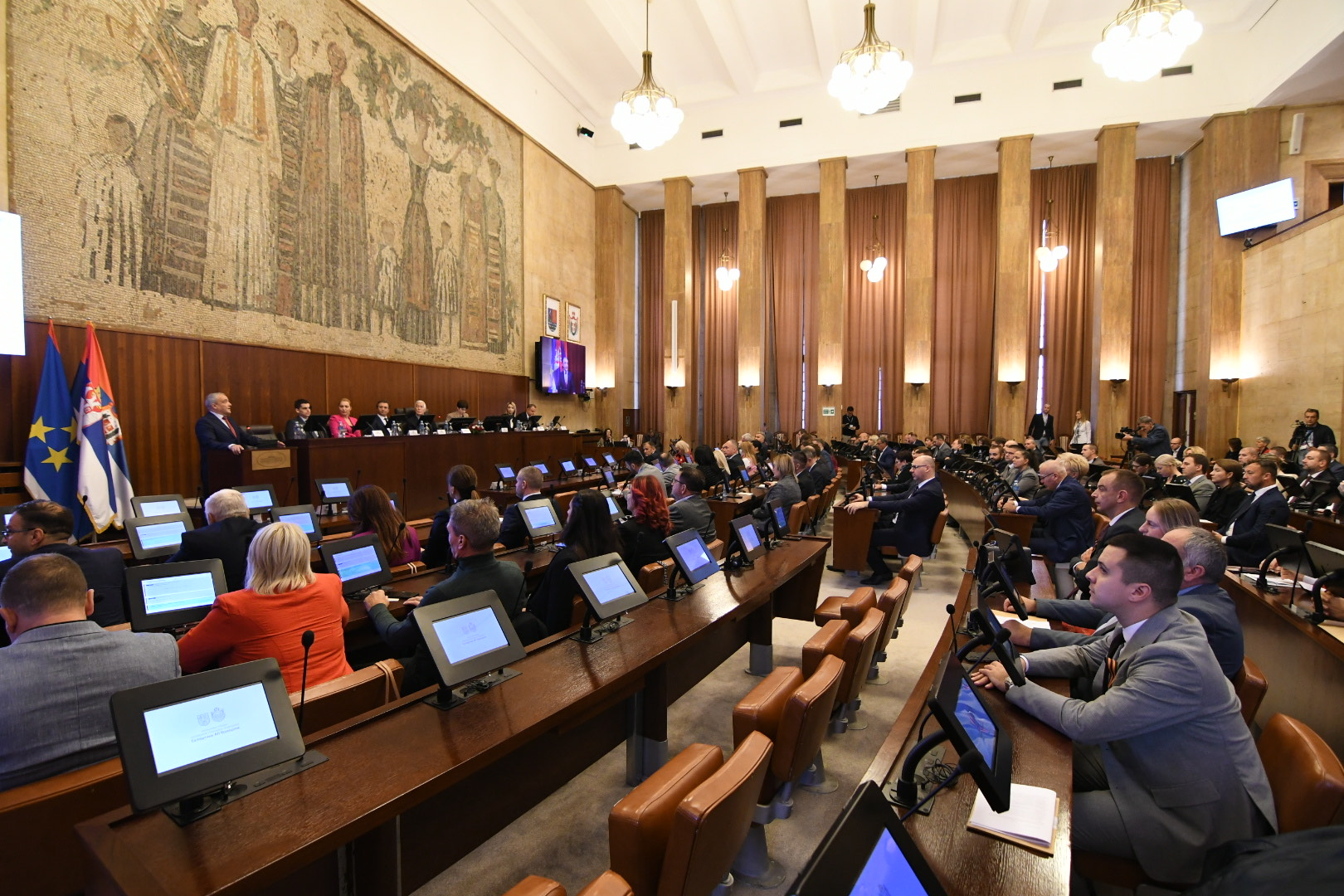 Novi Sad 16.11.2023. Skupština AP Vojvodine, Skupština Autonomne pokrajine Vojvodina Foto: Nenad Mihajlović/Nova.rs