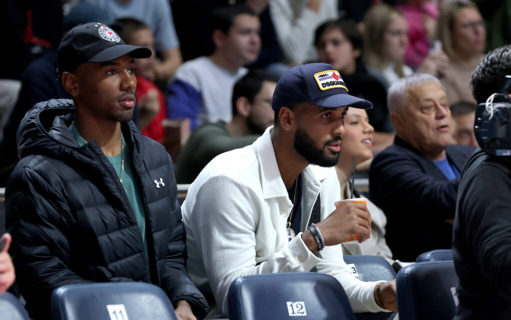 Serbia's vies with Denmark's during group G FIBA Eurobasket 2025 qualifying basketball match between Serbia and Denmark in Belgrade, Serbia on Nov. 24, 2024.
photo: Pedja Milosavljevic/STARSPORT