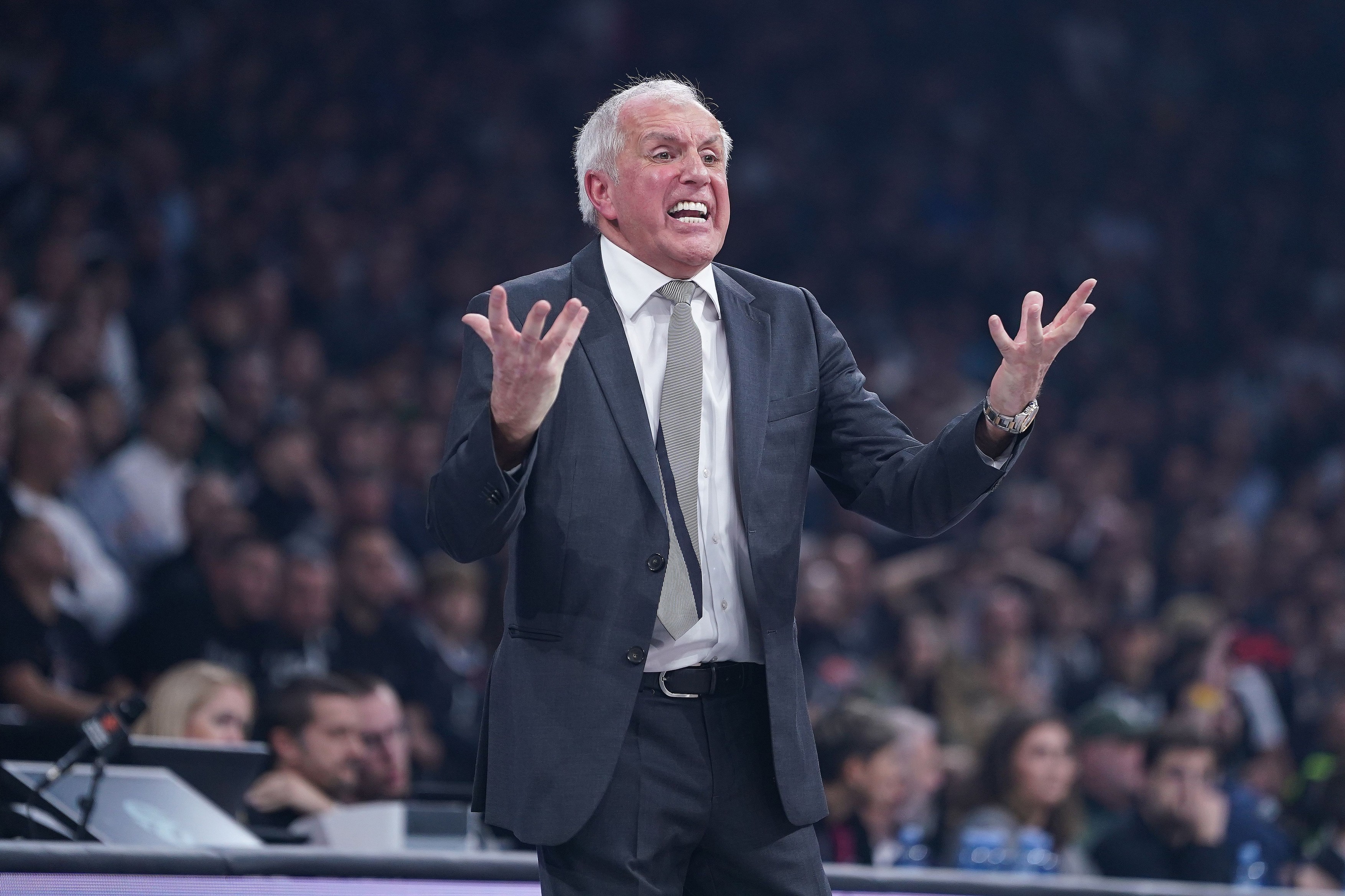 Partizan Mozart Bet Belgrade v EA7 Emporio Armani Milan, Euroleague Basketball, Belgrade Arena, Belgrade, Serbia - 15 Nov 2024