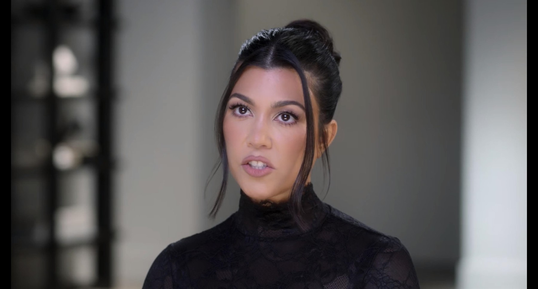 Sisters Kim and Kourtney Kardashian sit down for a heart to heart over the drama of Kim serving as creative director of a Dolce &amp; Gabbana show – but it all turns ugly, on the latest episode of Hulu’s The Kardashians