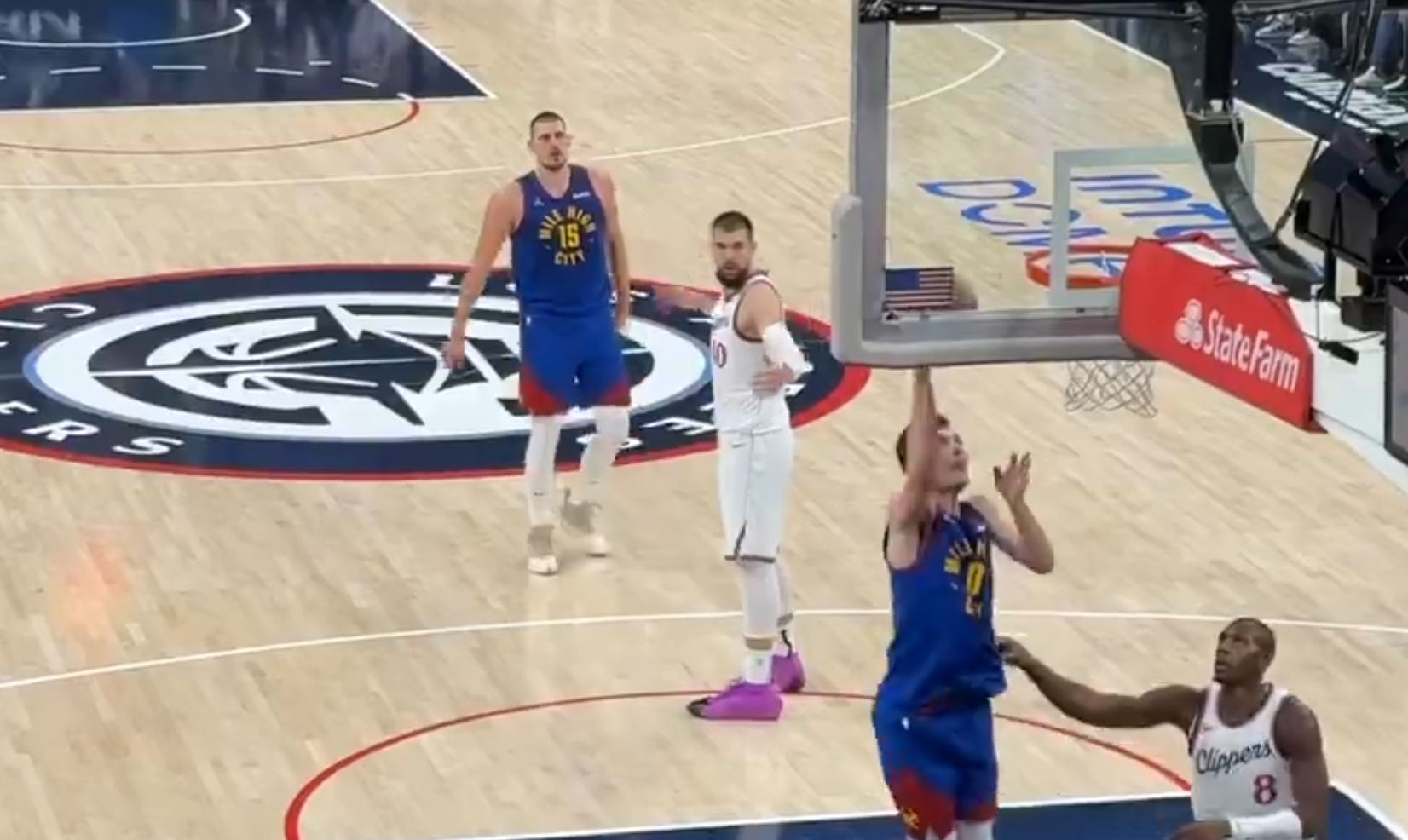 Ivica Zubac i Nikola Jokić