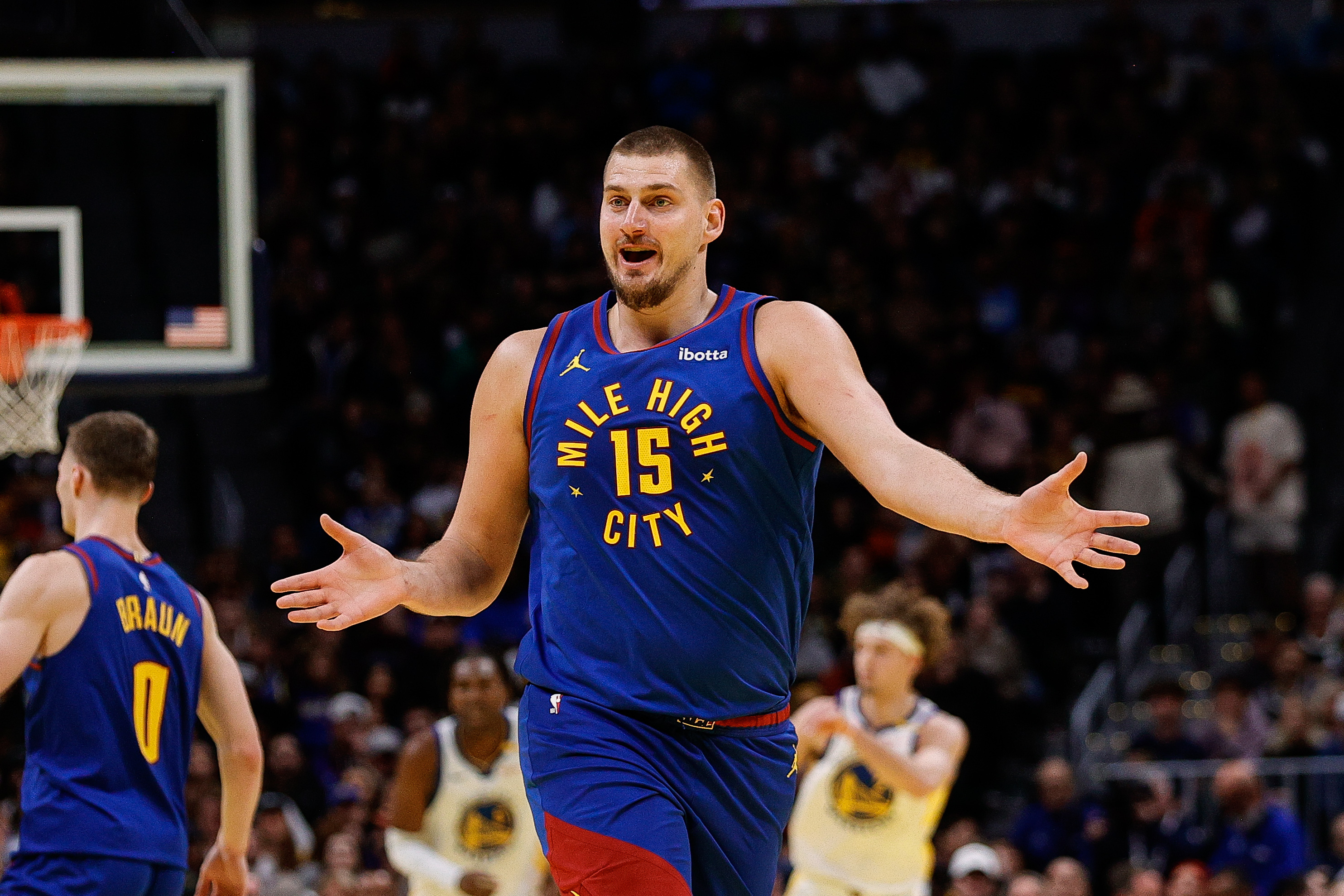 NBA: Golden State Warriors at Denver Nuggets
