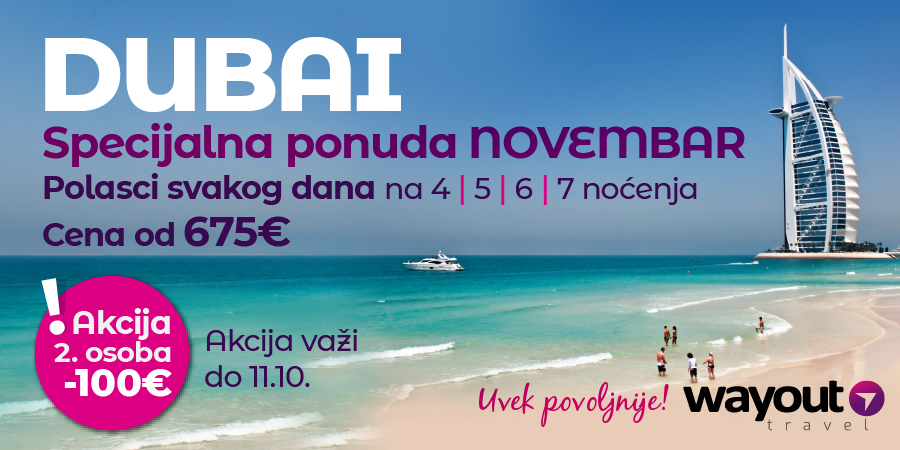 PR, Putovanja, Wayout, Leto 2024, Letovanje, Dubai, Hoteli Dubai, Emirati, UAE