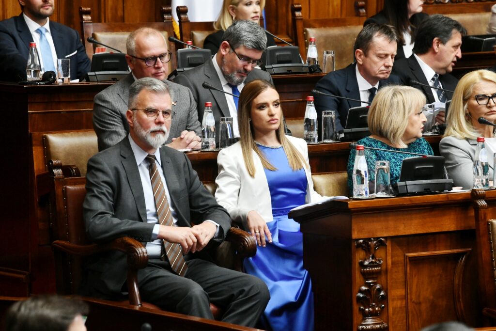 Beograd 01. maj 2024. Skupština Srbije, sednica, Prva posebna sednica u Četrnaestom sazivu Foto:Vesna Lalić/Nova.rs