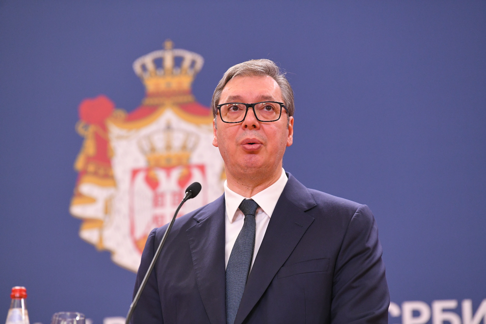 Beograd 15. mart 2024. Aleksandar Vučić primio je u Palati Srbija predsednika Vlade Bavarske Markusa Zedera Foto:Amir Hamzagić/Nova.rs