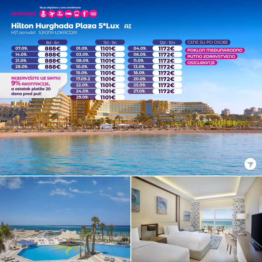 PR, Putovanja, Wayout, Leto 2024, Letovanje, Egipat, Hoteli Egipat,