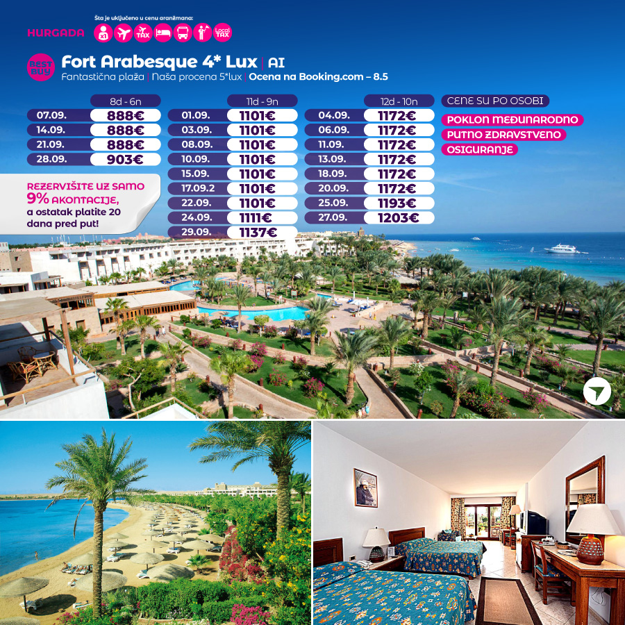 PR, Putovanja, Wayout, Leto 2024, Letovanje, Egipat, Hoteli Egipat,