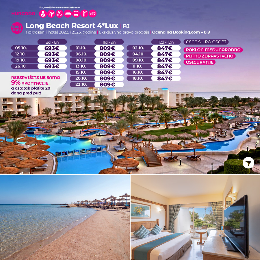 PR, Putovanja, Wayout, Leto 2024, Letovanje, Egipat, Hoteli Egipat,