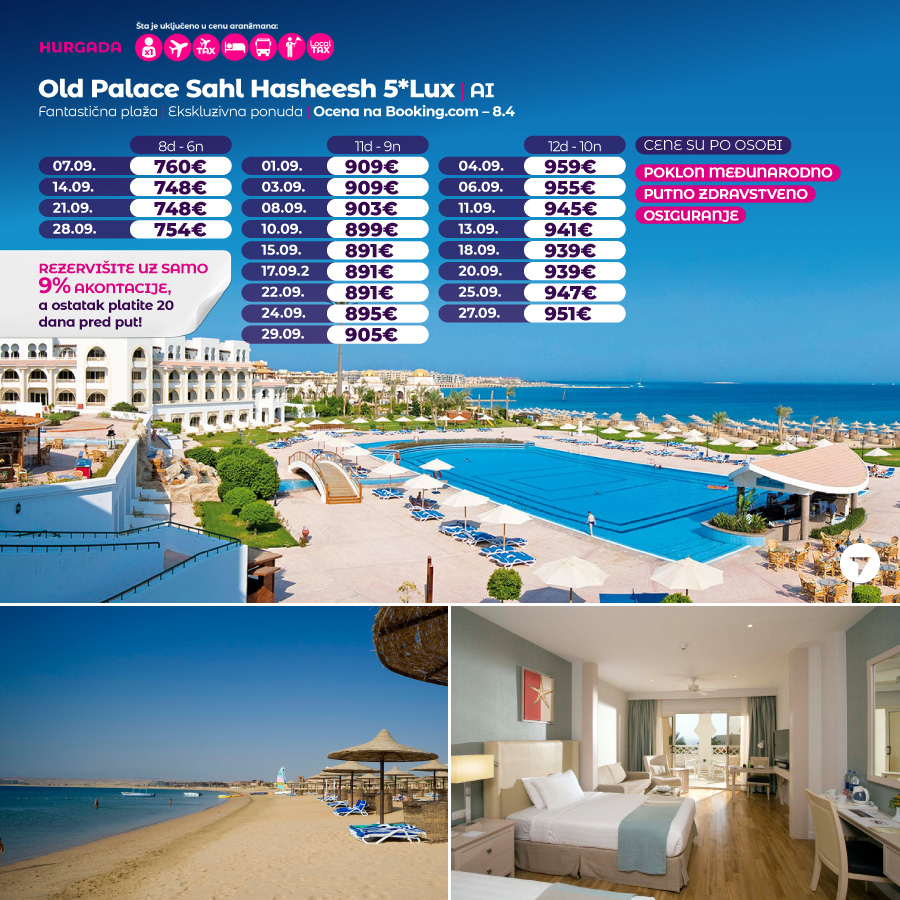 PR, Putovanja, Wayout, Leto 2024, Letovanje, Egipat, Hoteli Egipat,