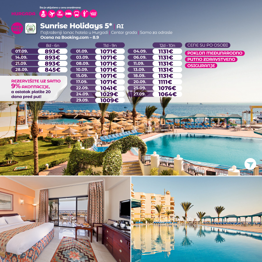 PR, Putovanja, Wayout, Leto 2024, Letovanje, Egipat, Hoteli Egipat,