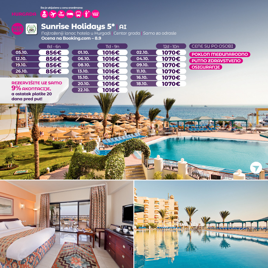 PR, Putovanja, Wayout, Leto 2024, Letovanje, Egipat, Hoteli Egipat,