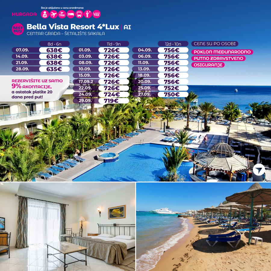 PR, Putovanja, Wayout, Leto 2024, Letovanje, Egipat, Hoteli Egipat,