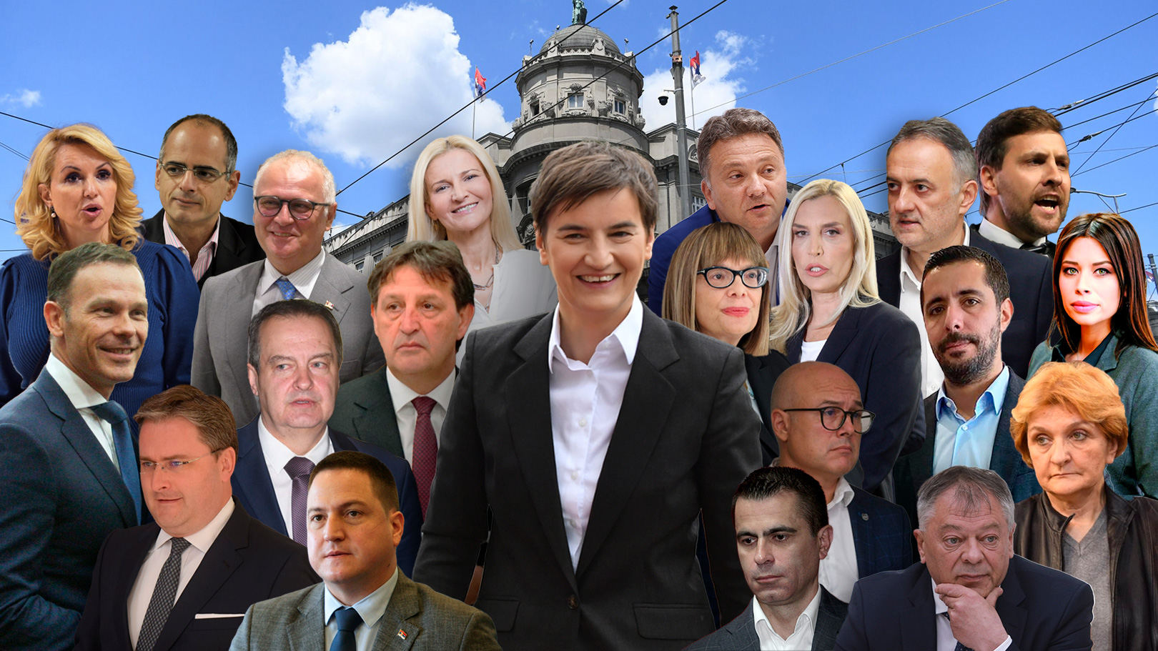 Nova Vlada Srbije ministri, Kombo