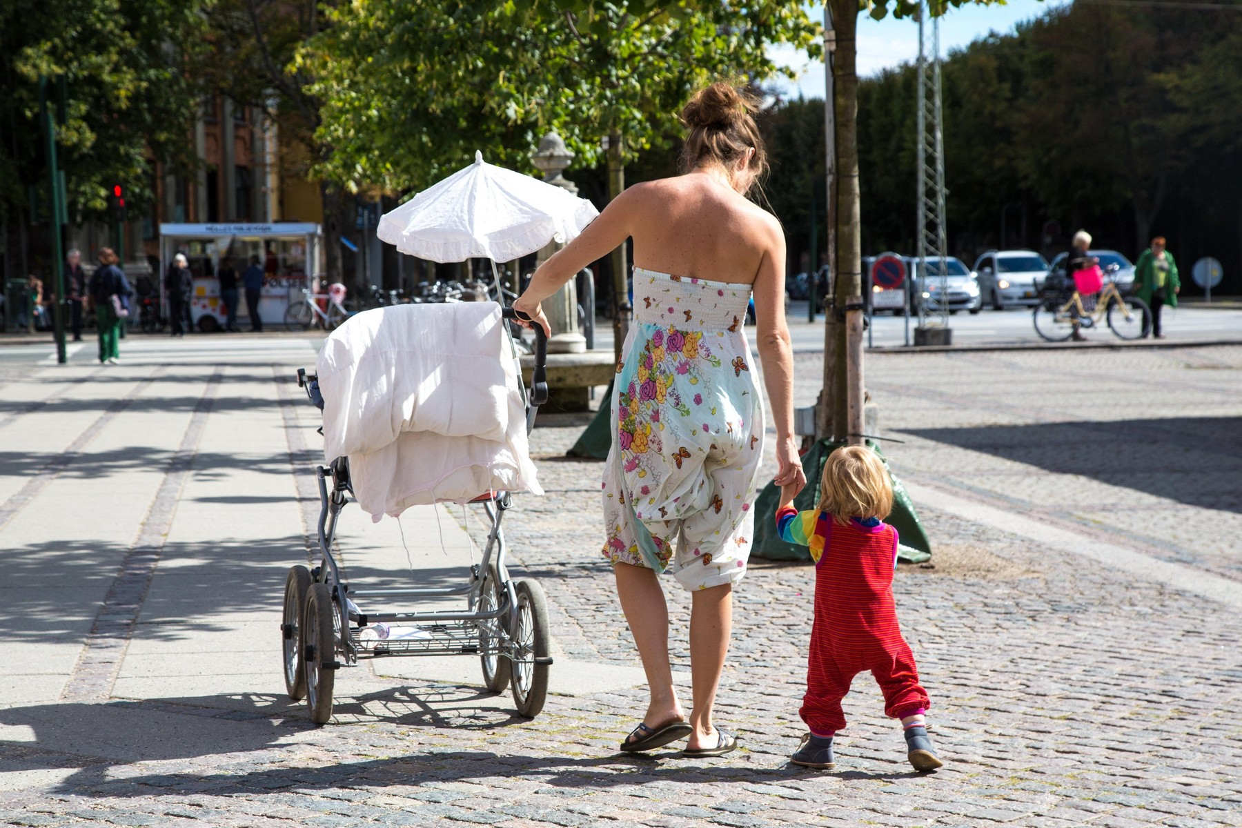 A young Mum in Copenhagen