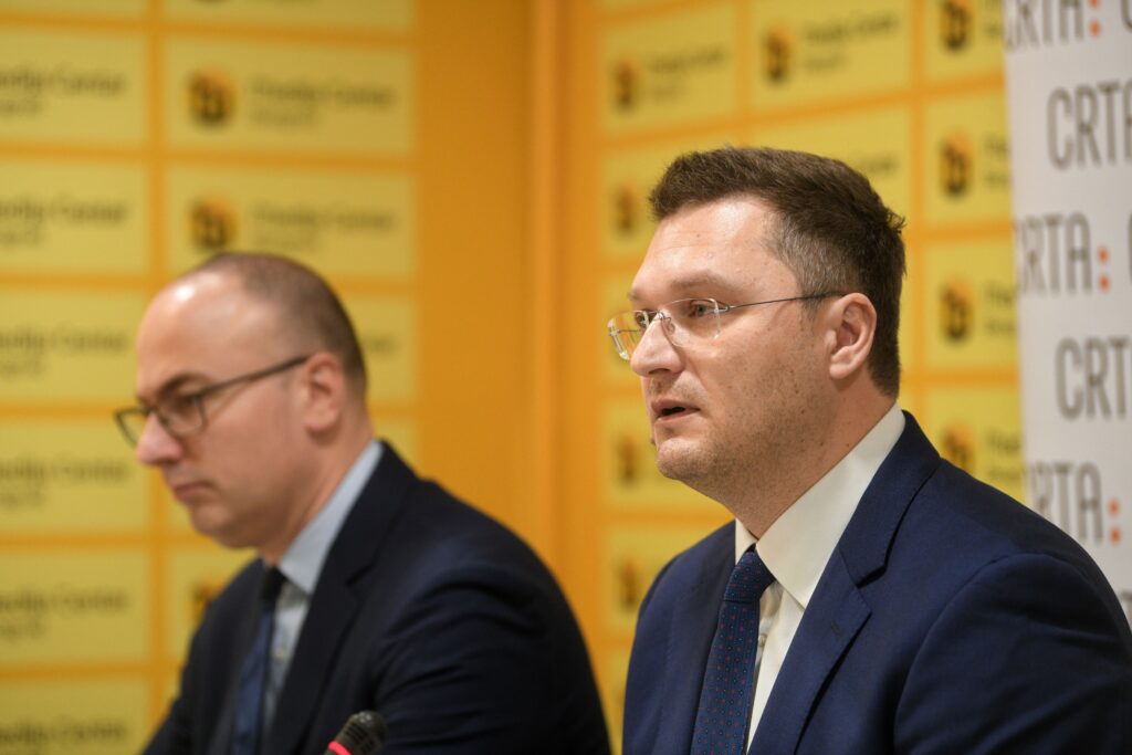 Beograd, 14.02.2024. Konferencija za medije, kzš, Medija centar, Crta, Posmatračka misija Crta, završni izveštaj Foto: Filip Krainčanić/Nova.rs