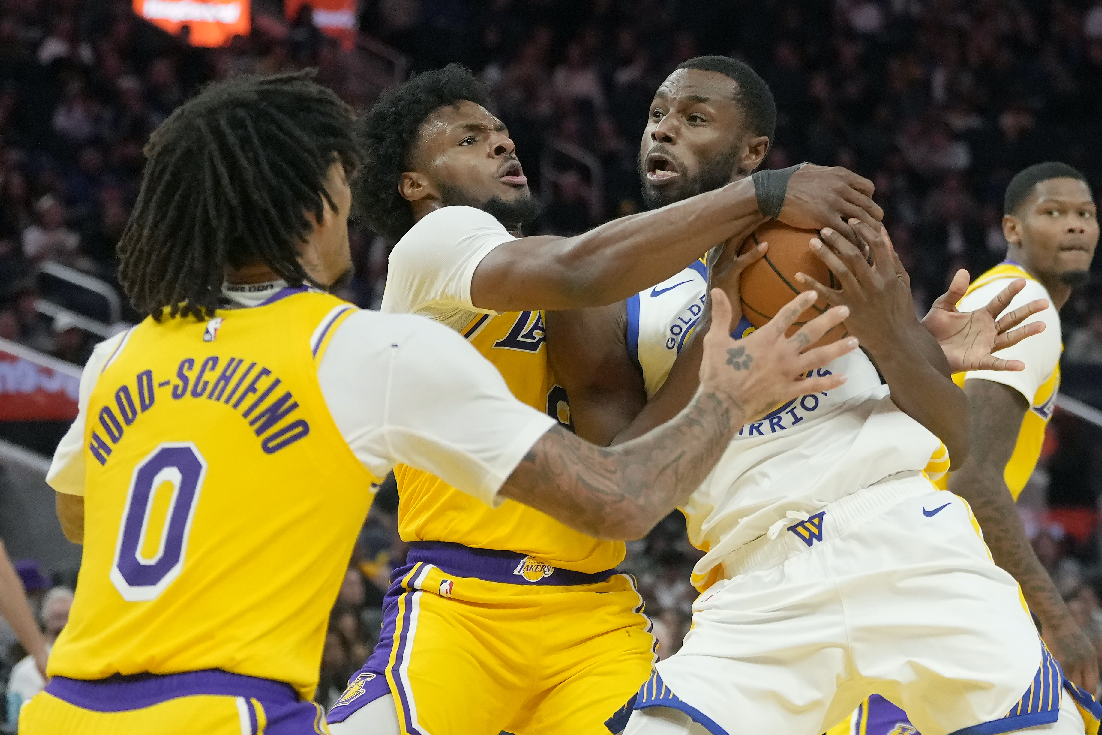 Lakers Warriors Basketball