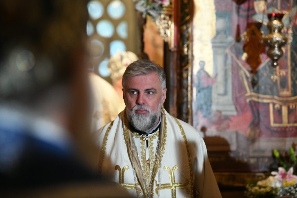 Peć 14. oktobar 2022. Ustoličenje patrijarha Porfirija, Pećka patrijaršija obezbeđenje Foto: Vesna Lalić/Nova.rs