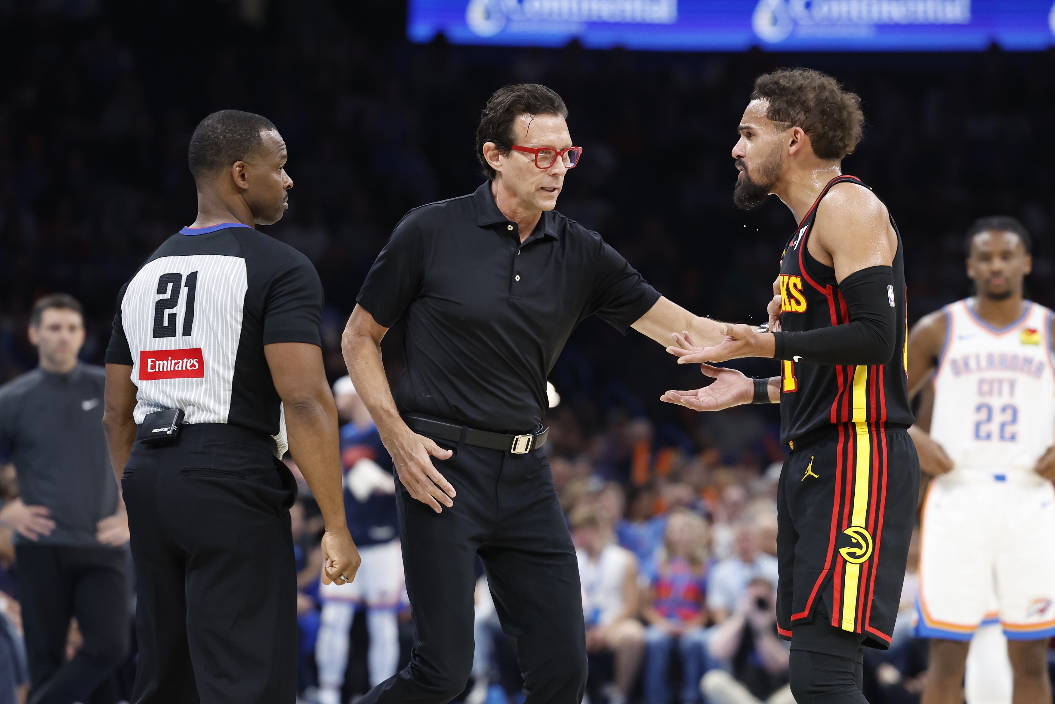 NBA: Atlanta Hawks at Oklahoma City Thunder