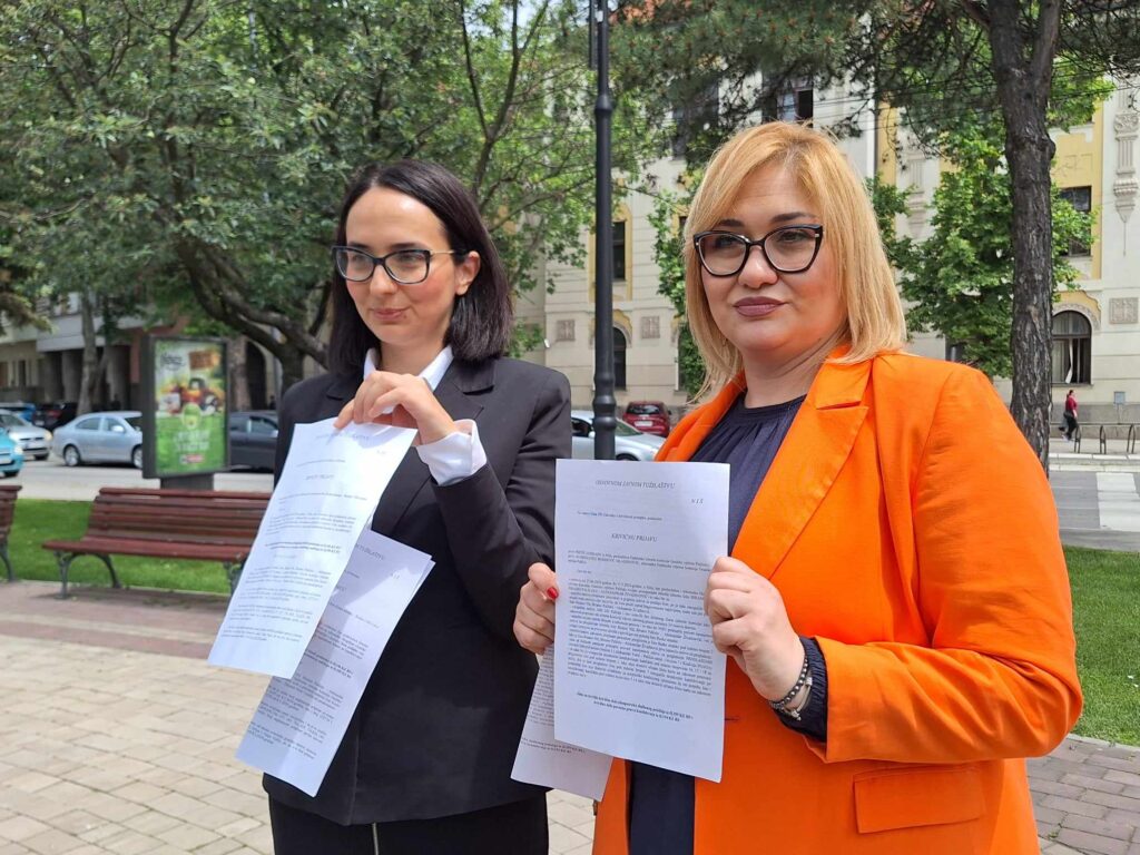 Niš, 21.05.2024. Biram Niš, krivične prijave koje je podnela koalicija Biramo Foto: Miljana Isailović/Nova.rs