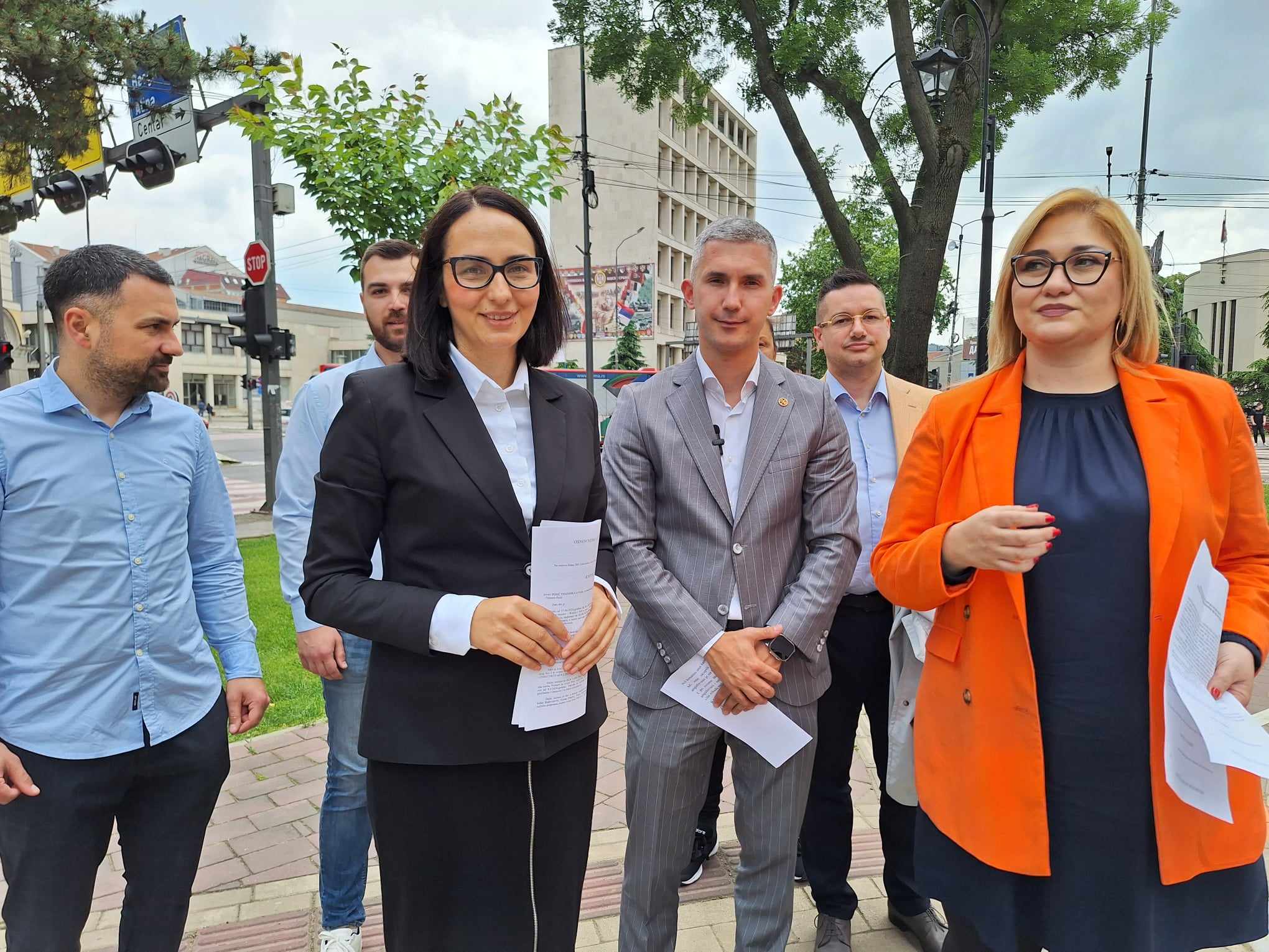 Niš, 21.05.2024. Biram Niš, krivične prijave koje je podnela koalicija Biramo Foto: Miljana Isailović/Nova.rs