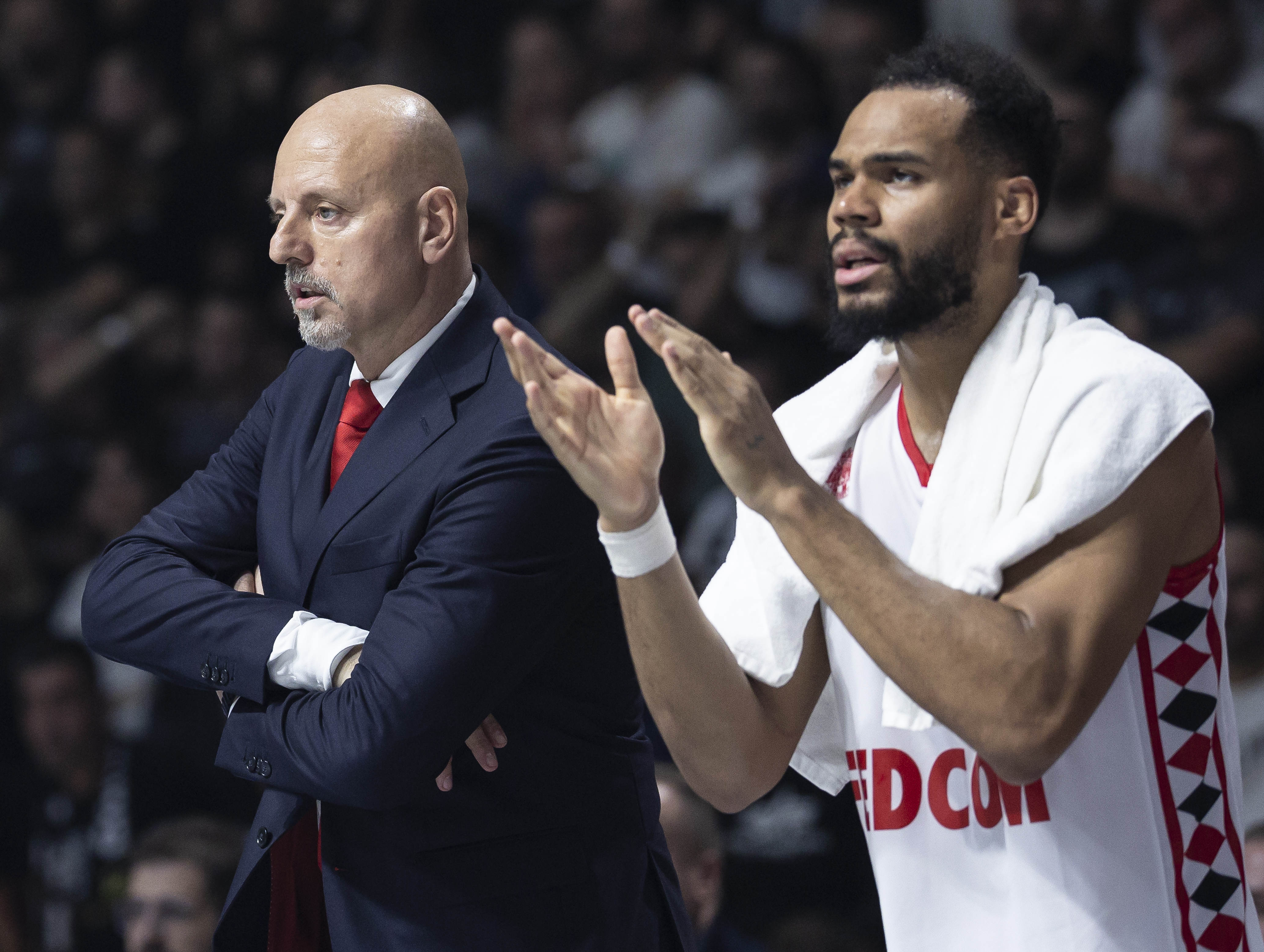 during the 2024/2025 Turkish Airlines EuroLeague Round 6 match between Maccabi Playtika Tel Aviv v Real Madrid - Turkish Airlines EuroLeague at Aleksandar Nikolic Hall on October 30, 2024 in Belgrade, Serbia. (Photo by Srdjan Stevanovic/Starsport.rs ©)