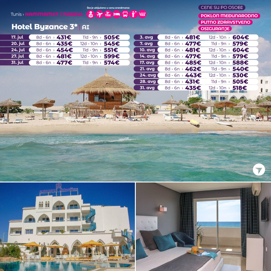 PR Wayout Tunis 16.07 Nova.rs sa isticanjem na naslovnoj od 12.30h