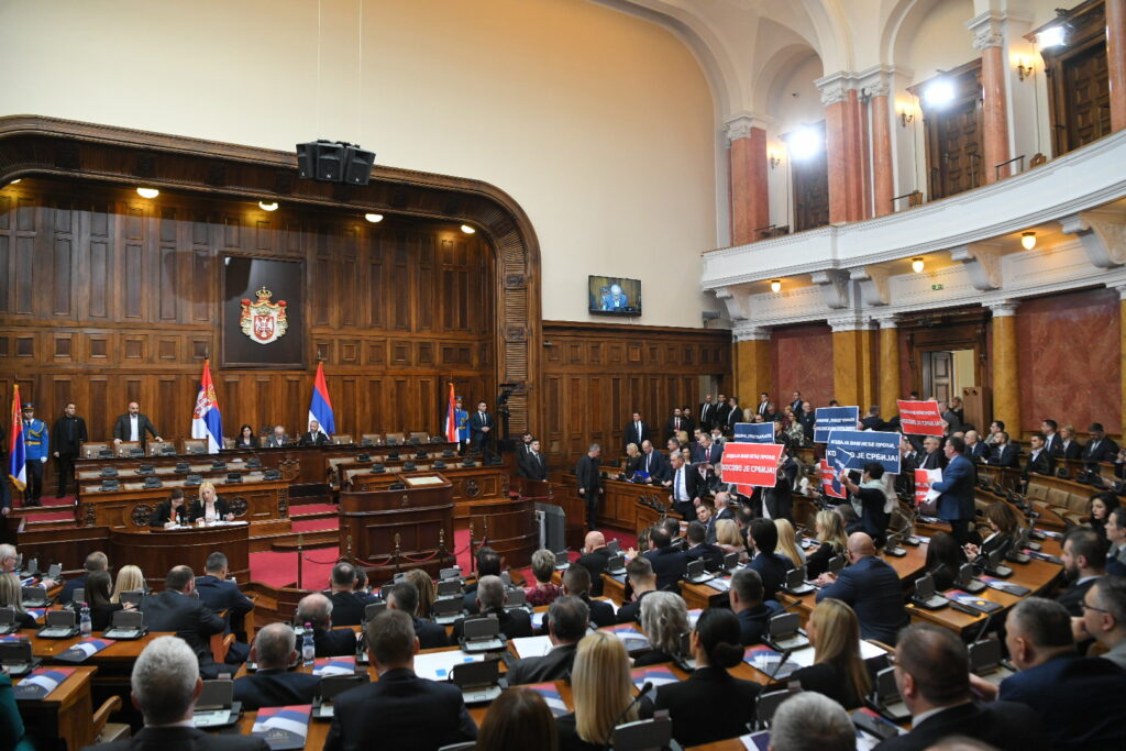 Beograd 06. februar 2024. Prvo zasedanje skupštine Skušsina Srbije sednica Foto:Amir Hmazagić/Nova.rs