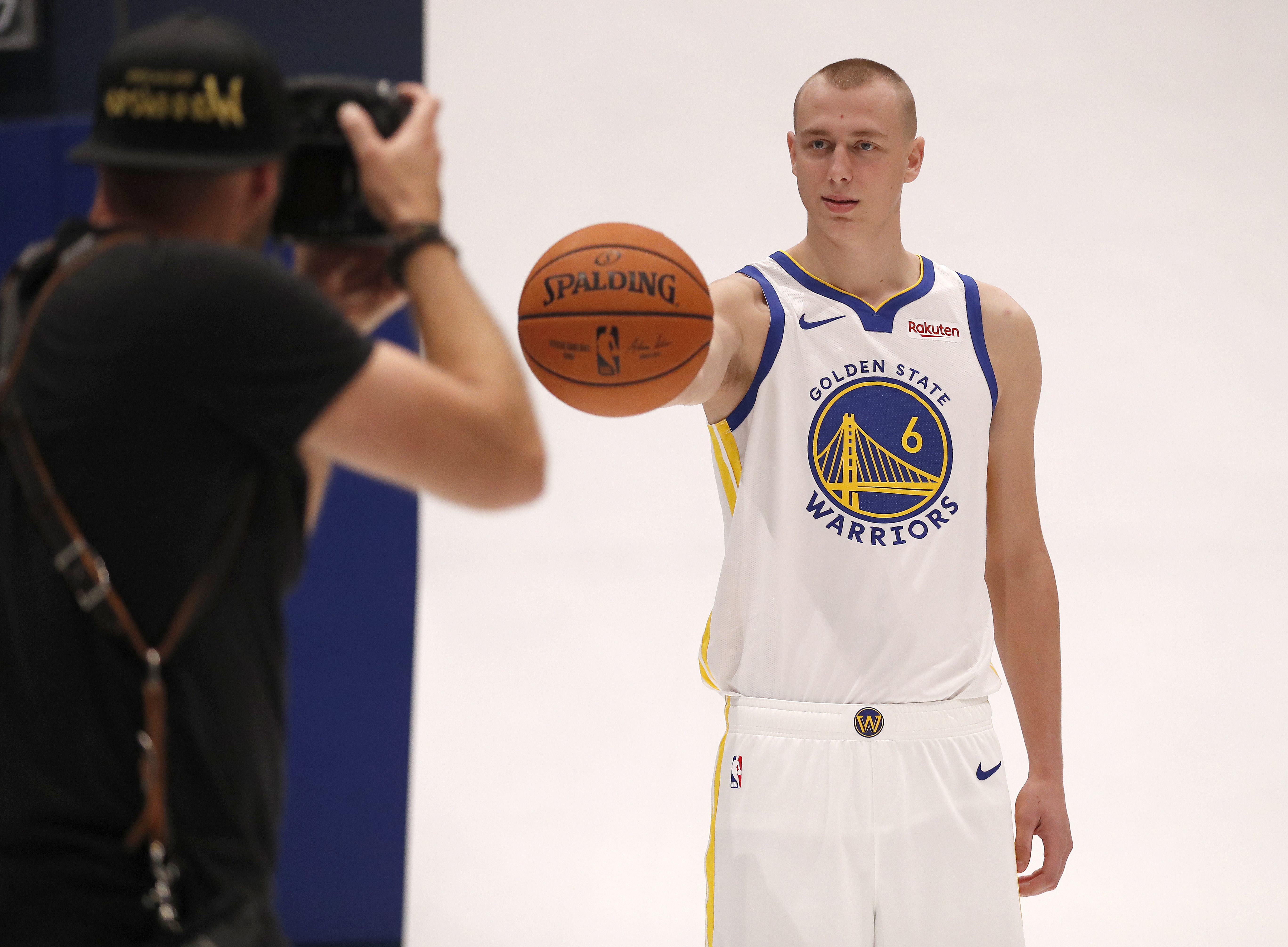 Golden State Warriors Media Day at New Chase Center