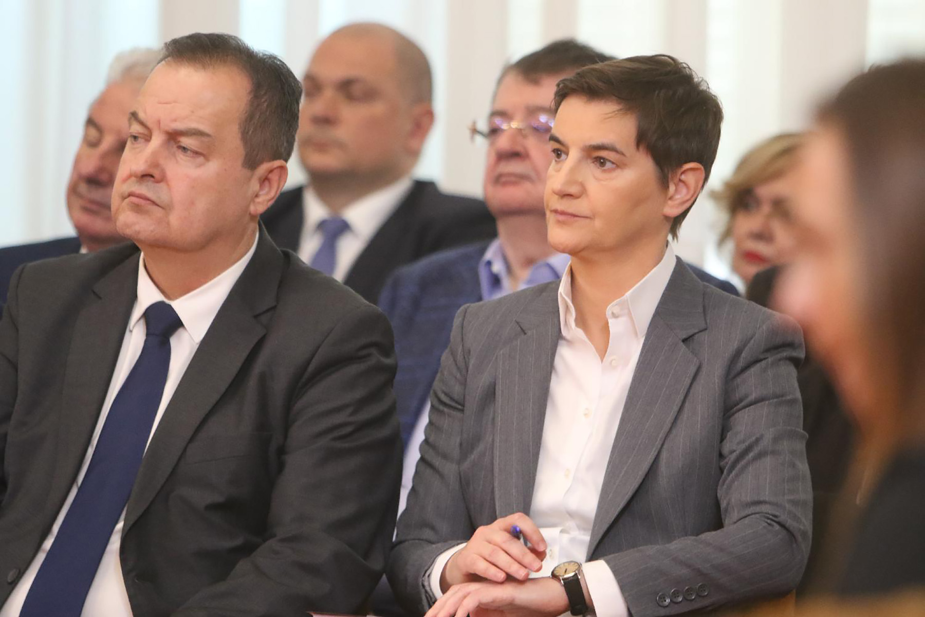 Mesto: Beograd
Datum: Fri Feb 02 14:00:17 CET 2024
Dogadjaj: POLITIKA - konferencija za novinare predsednika Srbije Aleksandra Vučića
Fotoreporter: Ivica Dačić, Ana Brnabić
Ličnosti: Aleksandar Vučić
Izvor: FoNet
